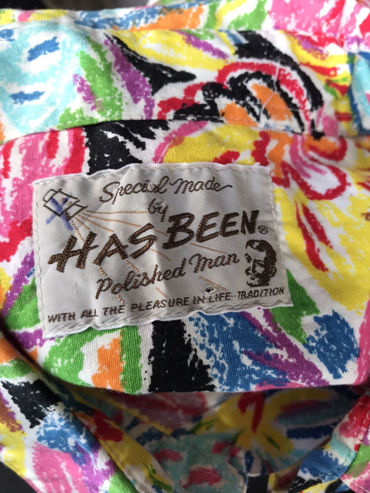Japanese Brand Special Made By Has Been Art Design Shirts Size US M / EU 48-50 / 2 - 11 Thumbnail