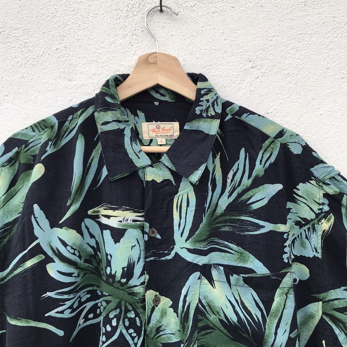 Other Vintage Haiti Beach Floral Rayon Hawaiian Shirts Size US L / EU 52-54 / 3 - 2 Thumbnail