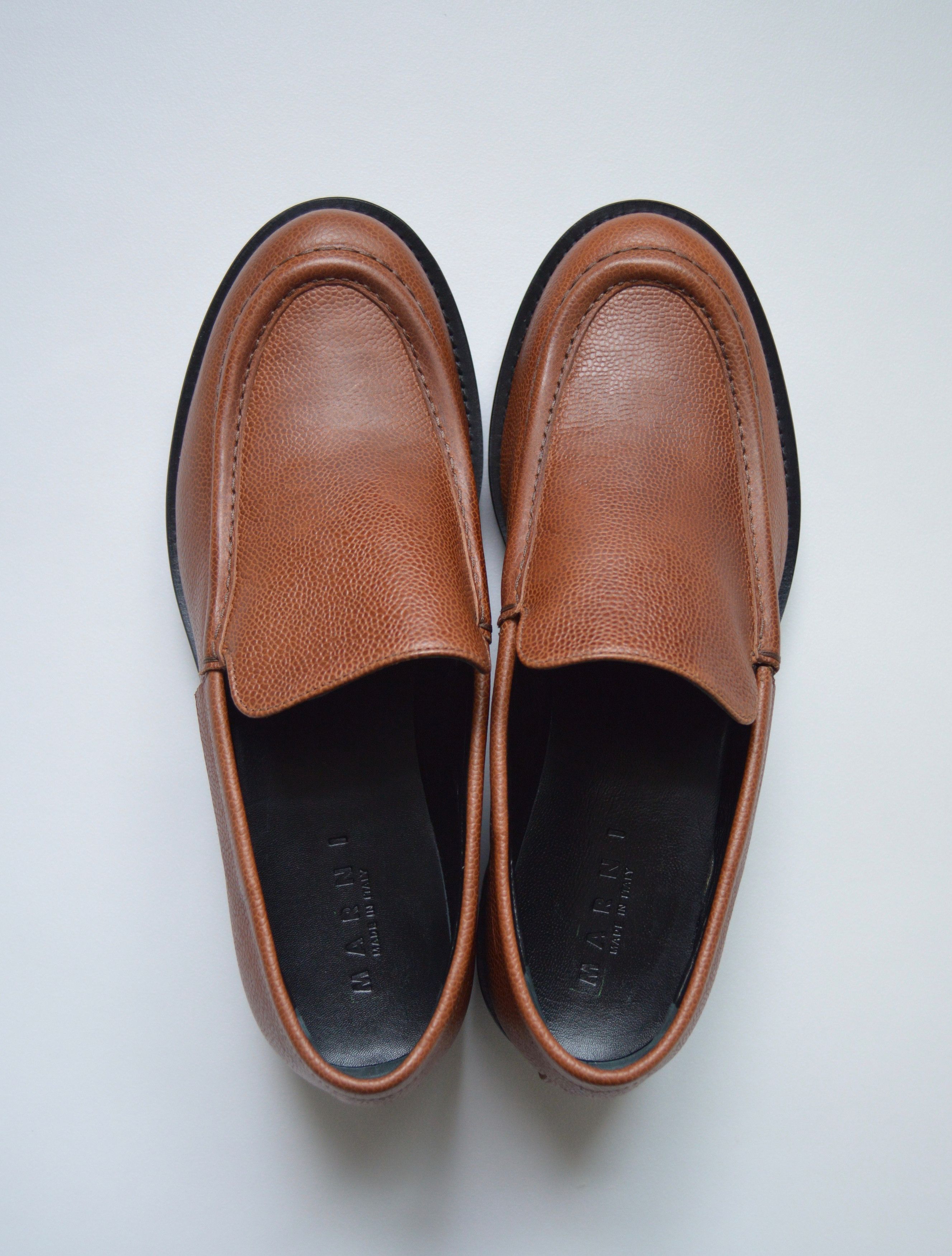 Marni A/W 17 Commando Sole Leather Loafers Size US 11 / EU 44 - 5 Thumbnail