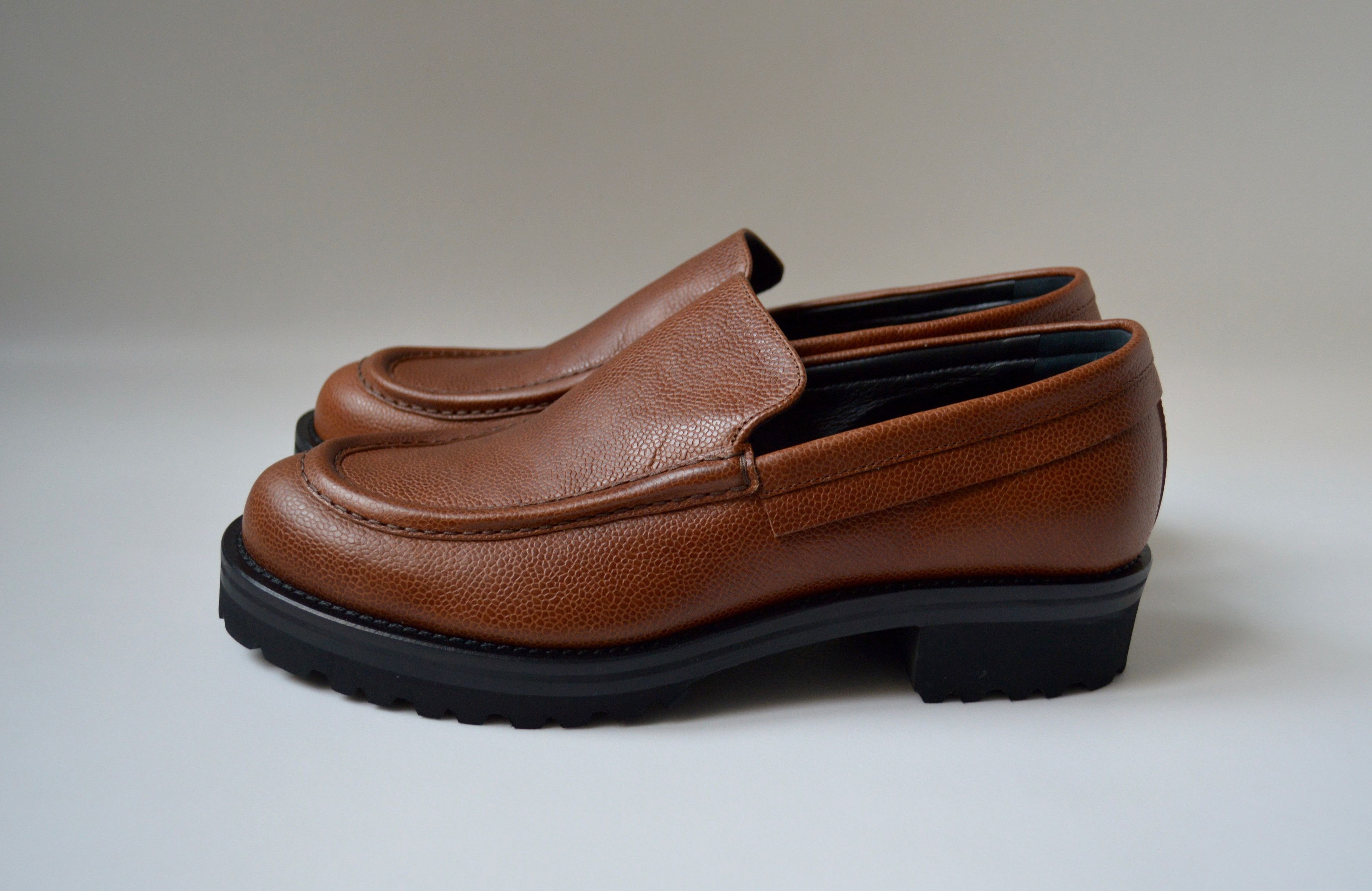 Marni A/W 17 Commando Sole Leather Loafers Size US 11 / EU 44 - 3 Thumbnail
