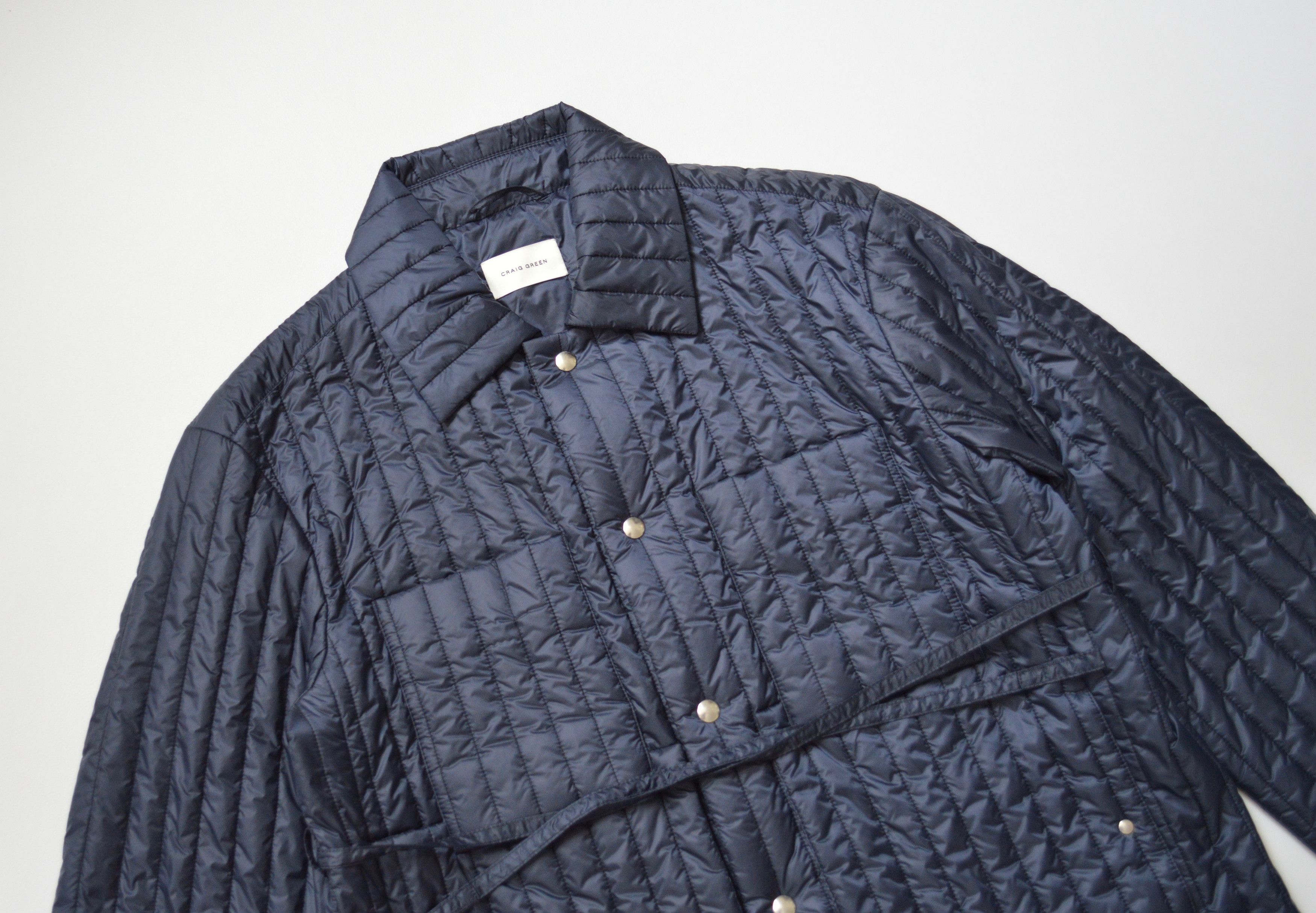 Craig Green S/S 21 Quilted Nylon Work Jacket Size US M / EU 48-50 / 2 - 3 Thumbnail