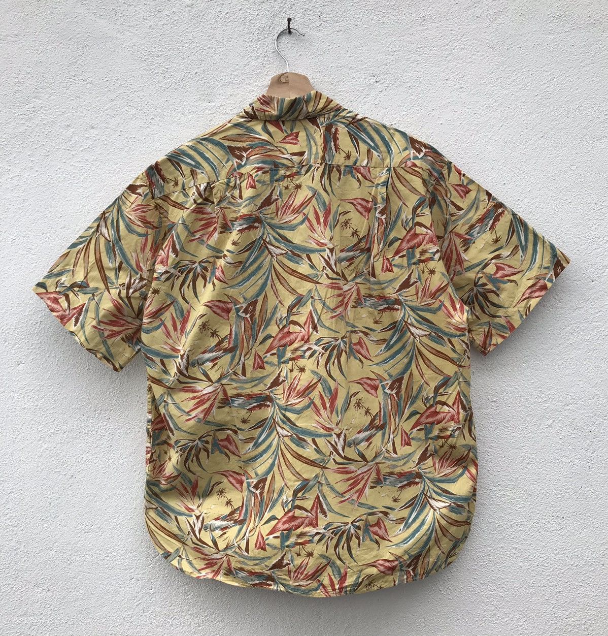 Japanese Brand Vintage Schiatti Floral Design Shirt Size US L / EU 52-54 / 3 - 8 Thumbnail