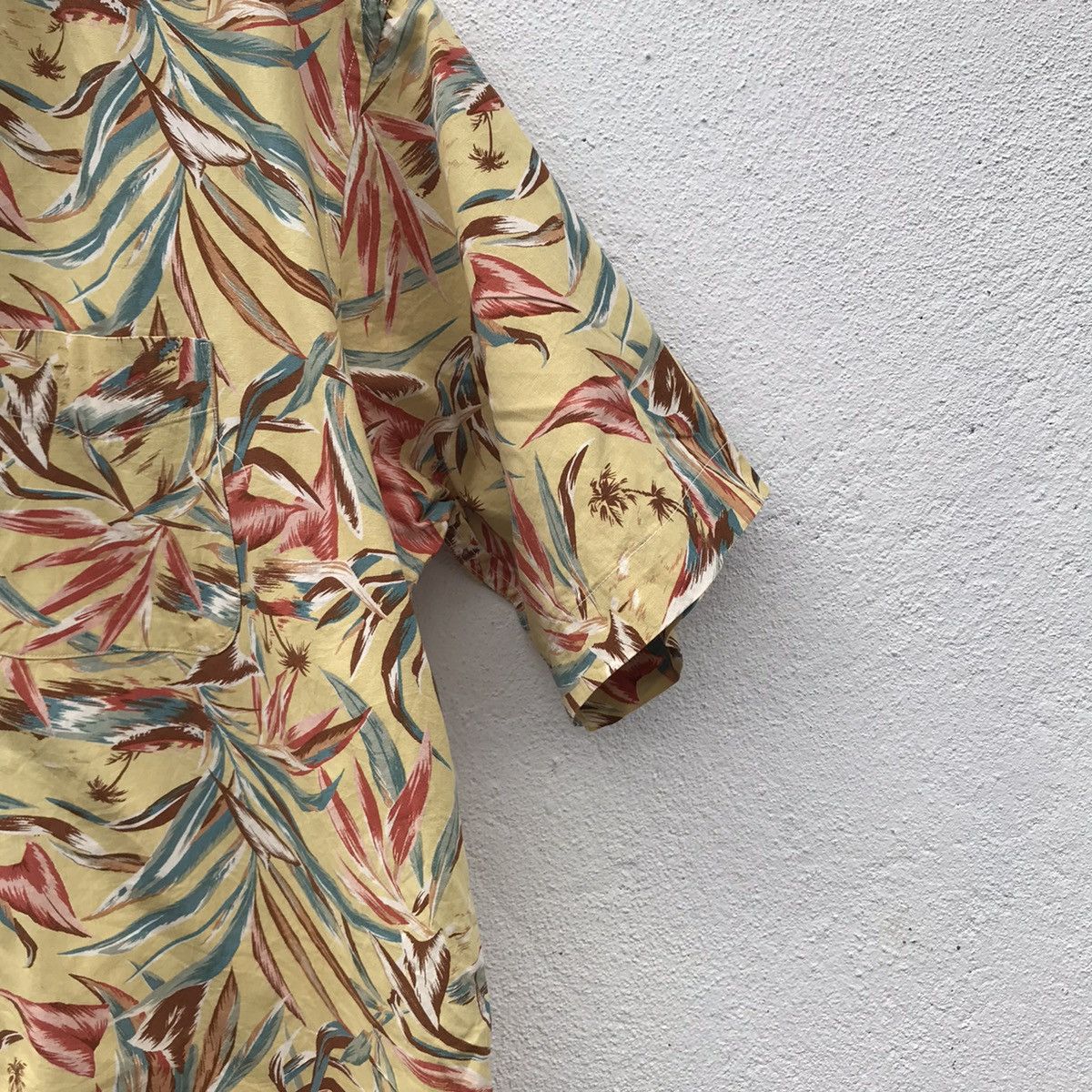 Japanese Brand Vintage Schiatti Floral Design Shirt Size US L / EU 52-54 / 3 - 5 Thumbnail