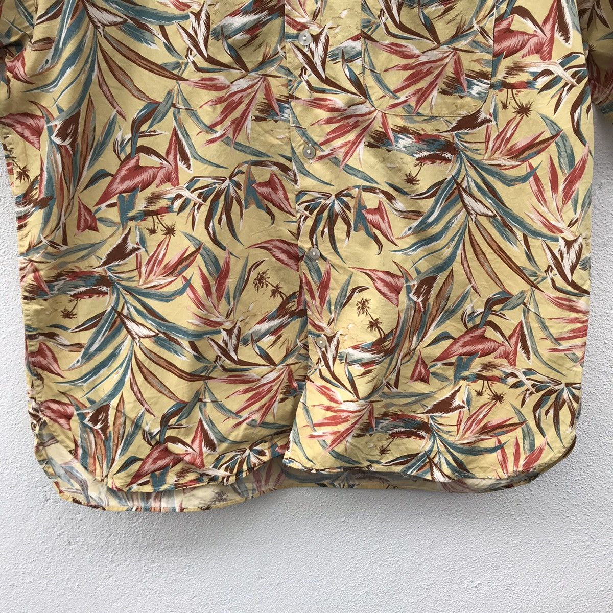 Japanese Brand Vintage Schiatti Floral Design Shirt Size US L / EU 52-54 / 3 - 3 Thumbnail
