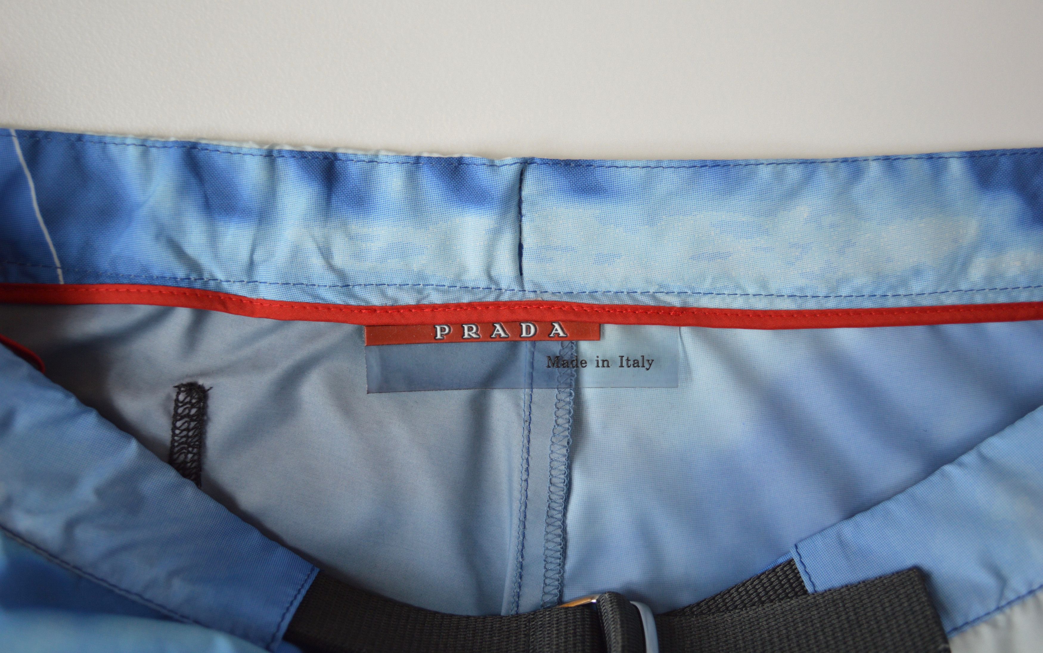 Prada S/S 2000 Tie Dye Tech Nylon Trousers Size US 30 / EU 46 - 3 Thumbnail