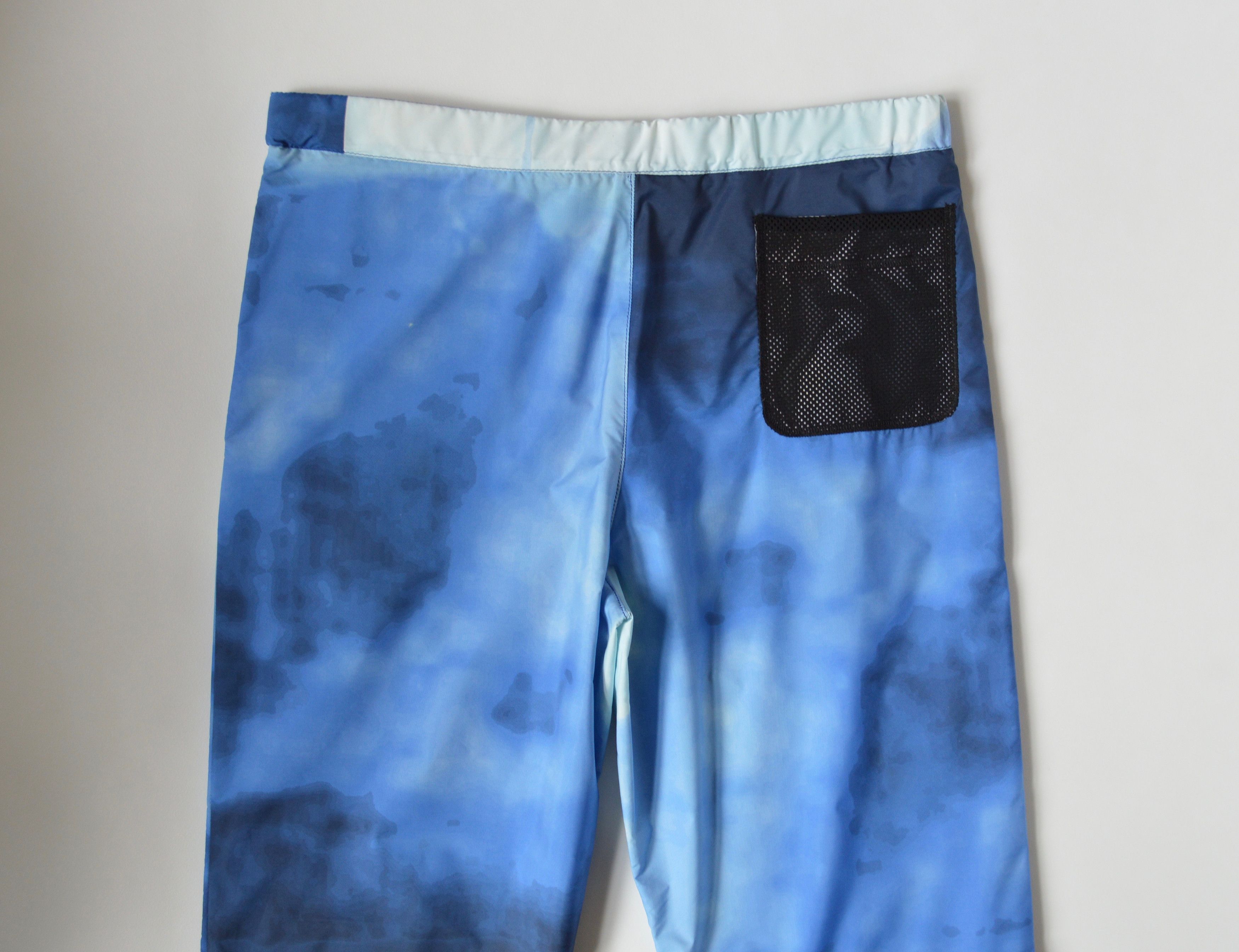 Prada S/S 2000 Tie Dye Tech Nylon Trousers Size US 30 / EU 46 - 9 Thumbnail
