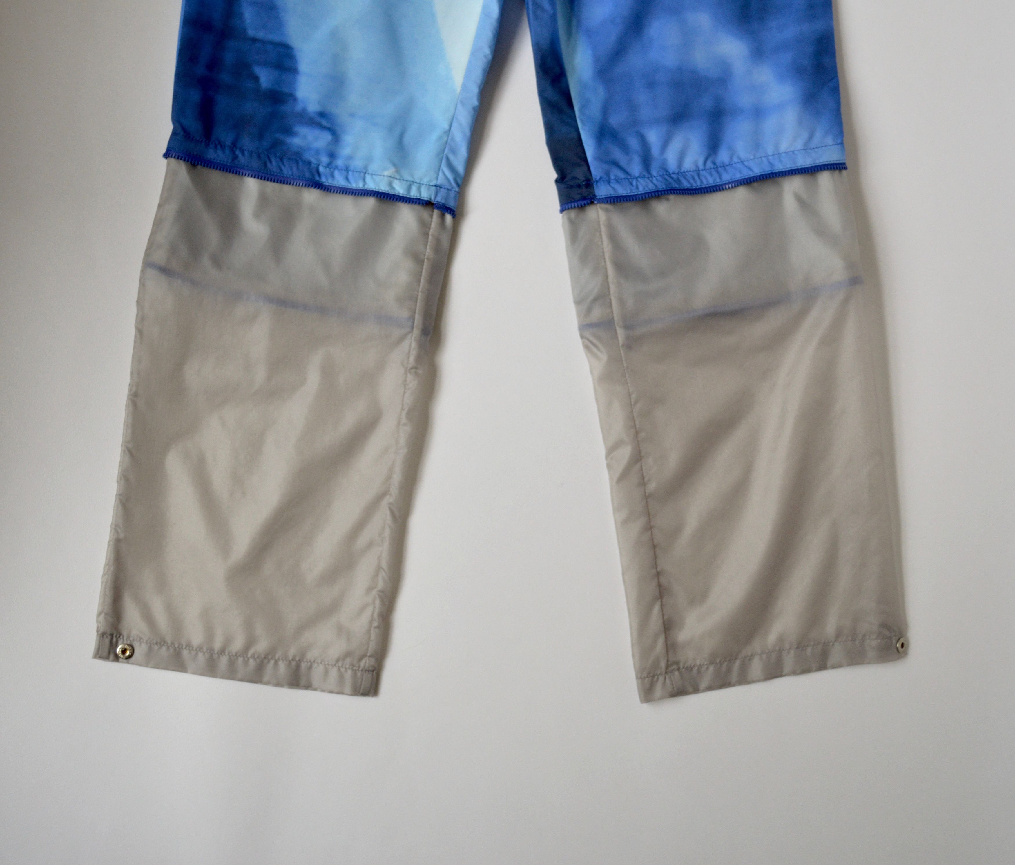 Prada S/S 2000 Tie Dye Tech Nylon Trousers Size US 30 / EU 46 - 6 Thumbnail