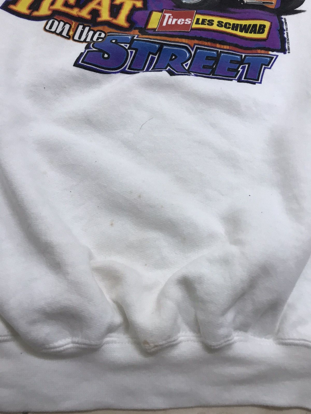 Hanes × Vintage Vintage American Hot Rod Les Schwab 2004 Hip Hop Rare Size US XL / EU 56 / 4 - 5 Thumbnail