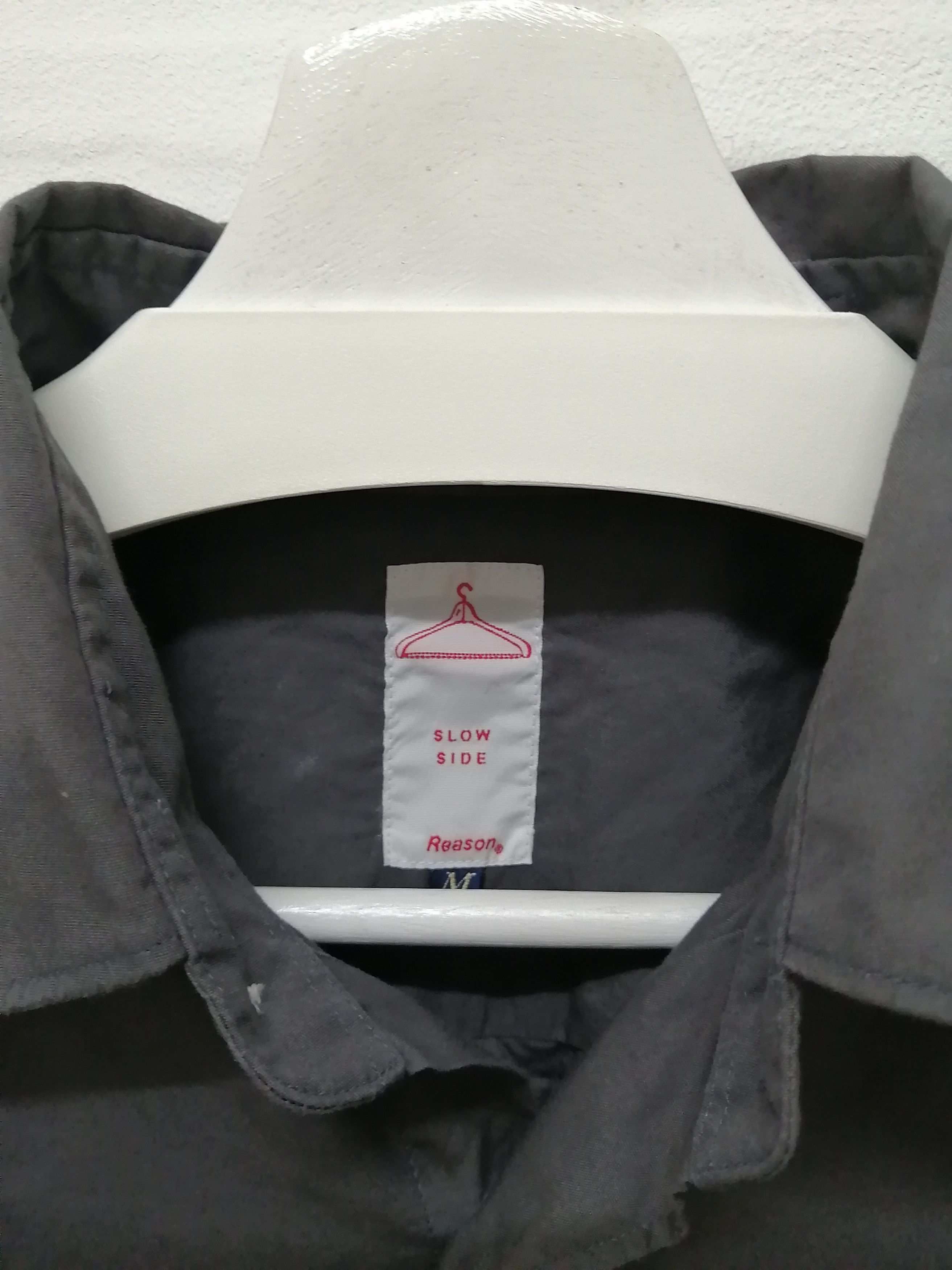 Japanese Brand Japanese Brand REASON Slow Side Nice Design Shirt Size US M / EU 48-50 / 2 - 9 Thumbnail