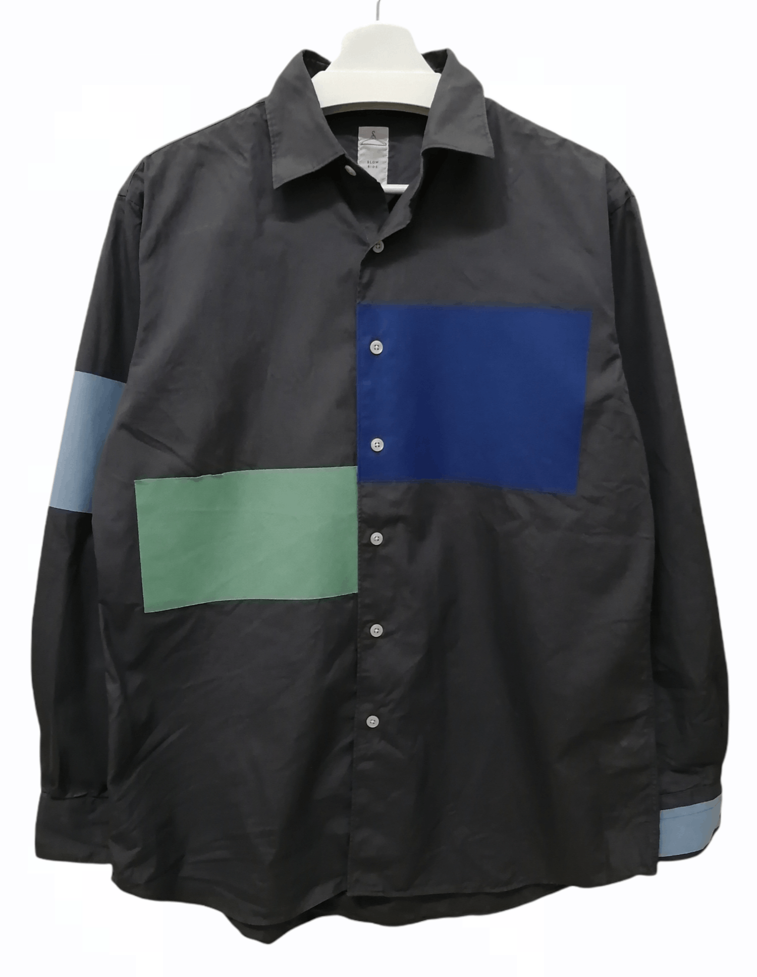 Japanese Brand Japanese Brand REASON Slow Side Nice Design Shirt Size US M / EU 48-50 / 2 - 1 Thumbnail