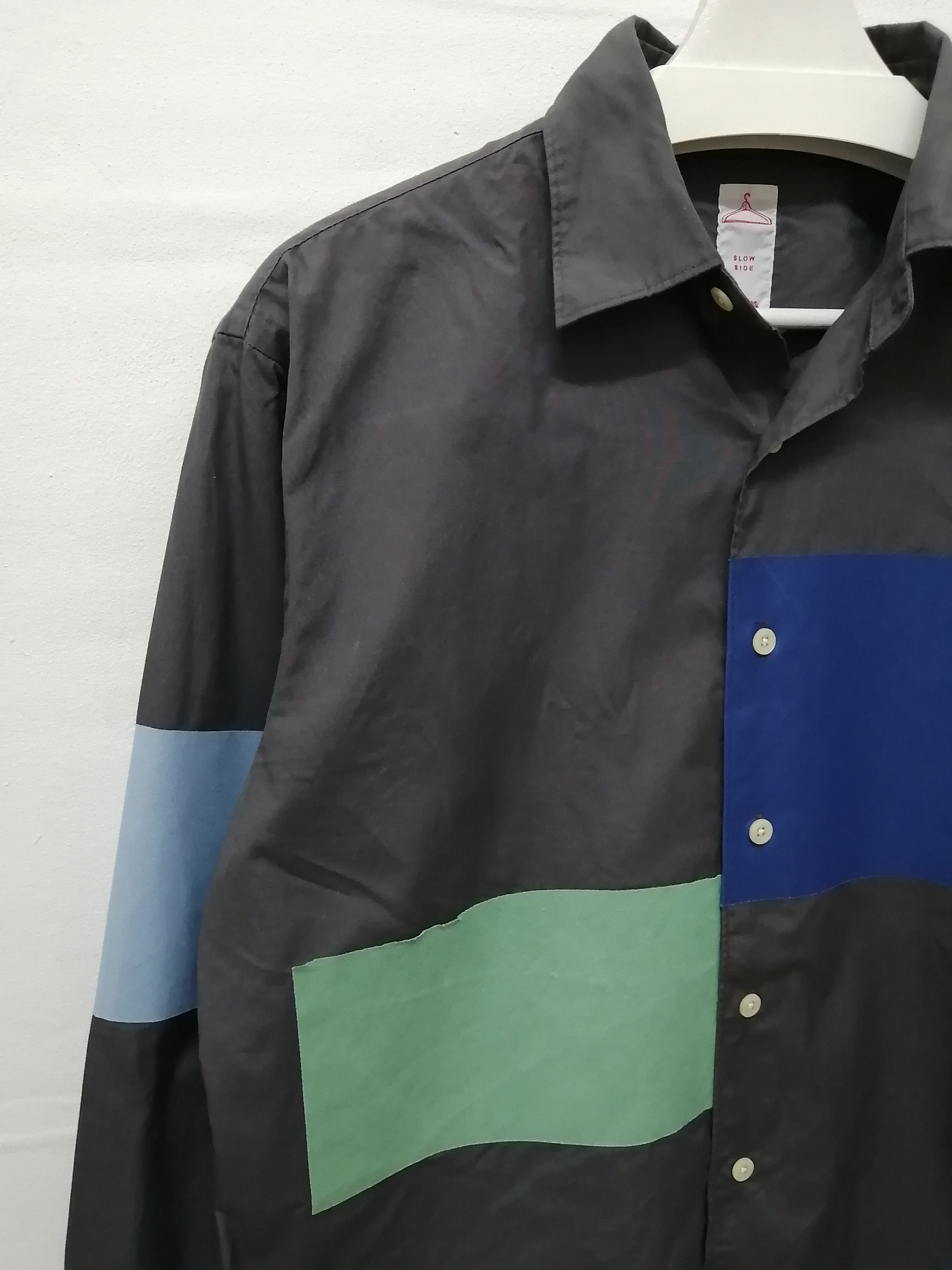 Japanese Brand Japanese Brand REASON Slow Side Nice Design Shirt Size US M / EU 48-50 / 2 - 8 Thumbnail