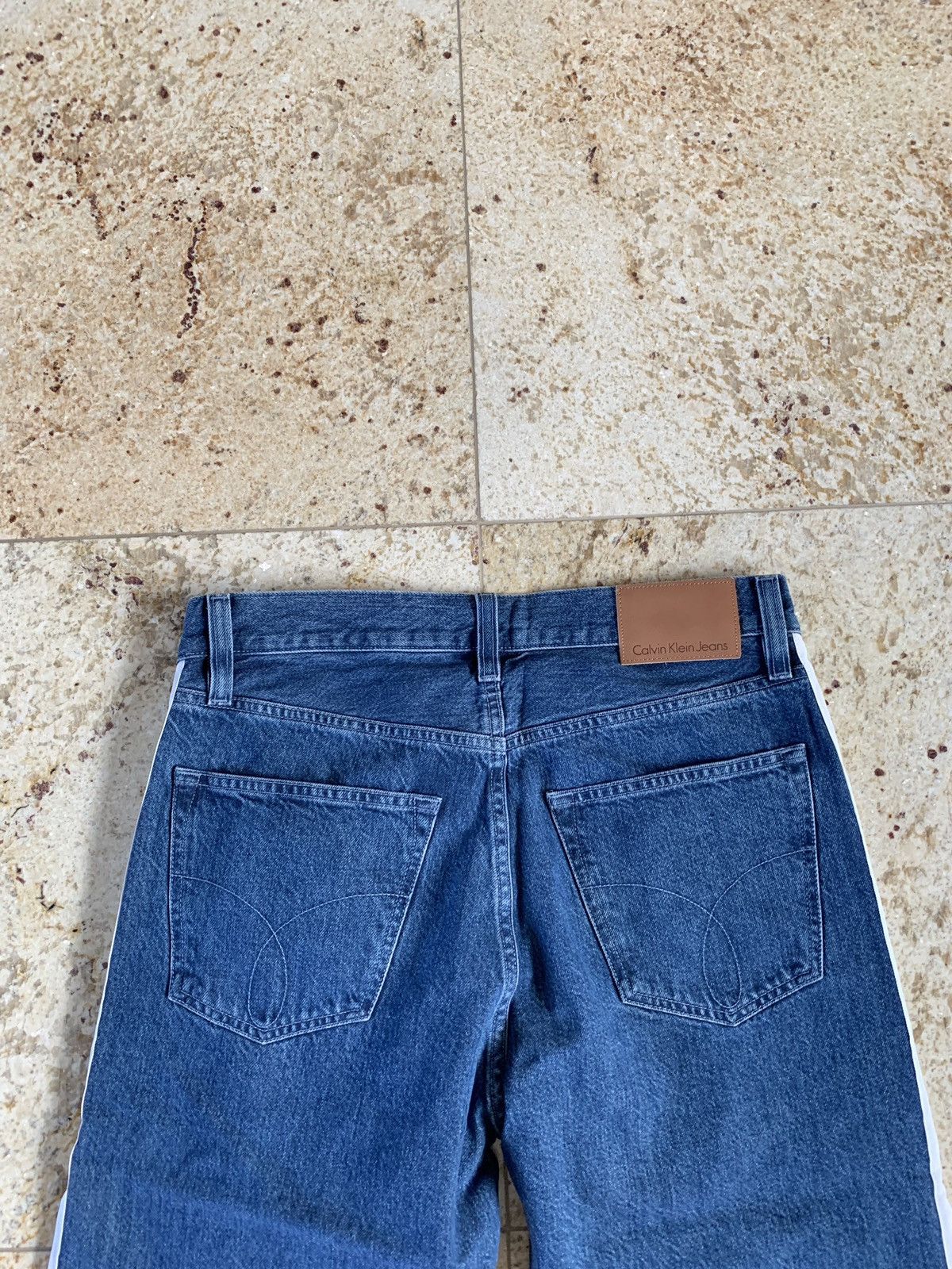 Calvin Klein A$AP x Calvin Blue High Waisted Denim Size US 31 - 14 Thumbnail