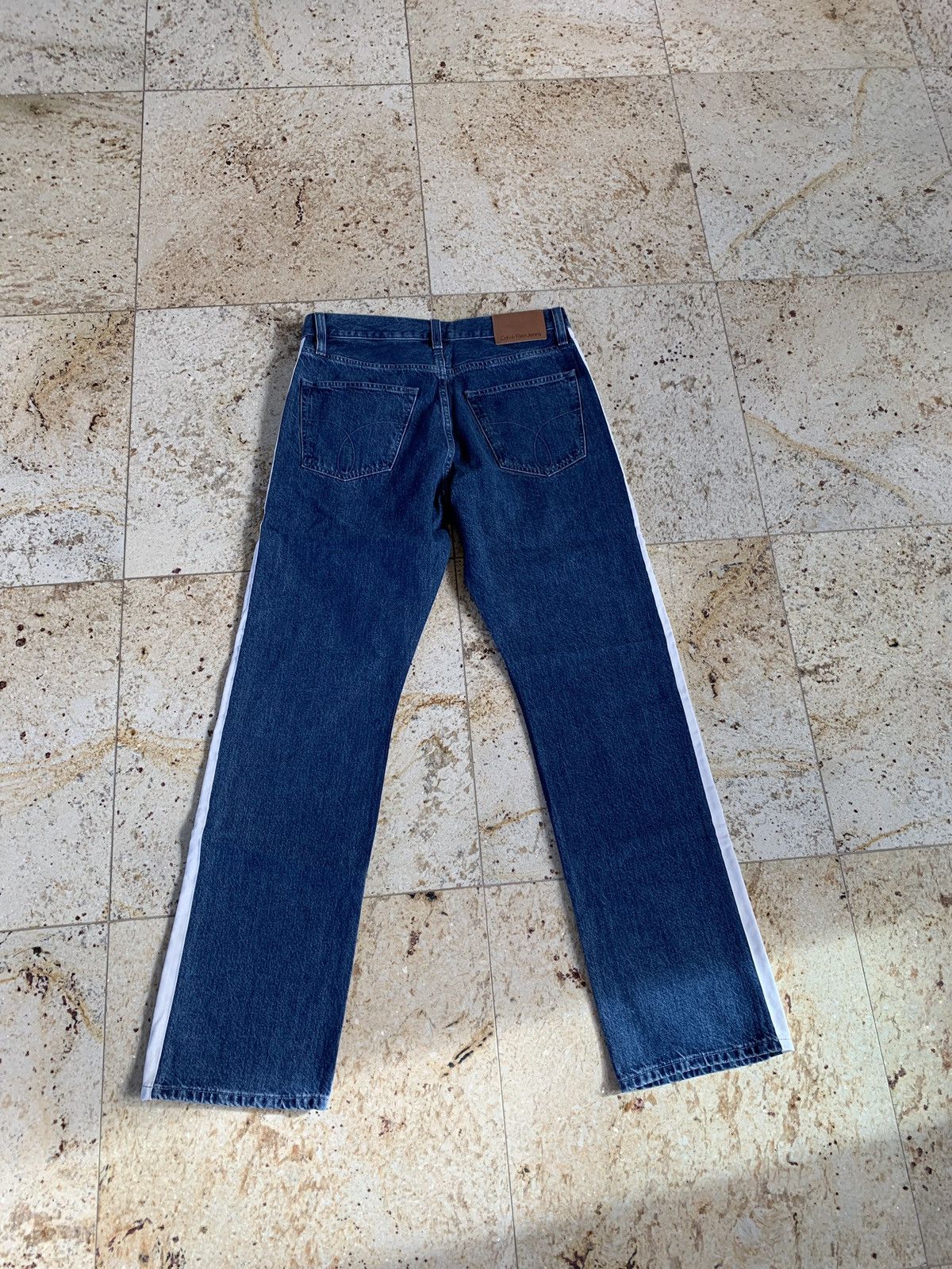 Calvin Klein A$AP x Calvin Blue High Waisted Denim Size US 31 - 15 Thumbnail