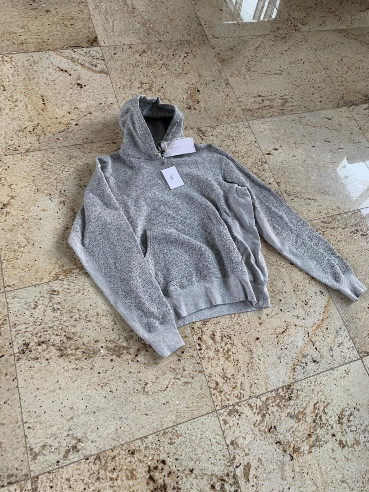 John Elliott Spec Fleece Hoodie in Grey Size US S / EU 44-46 / 1 - 4 Thumbnail