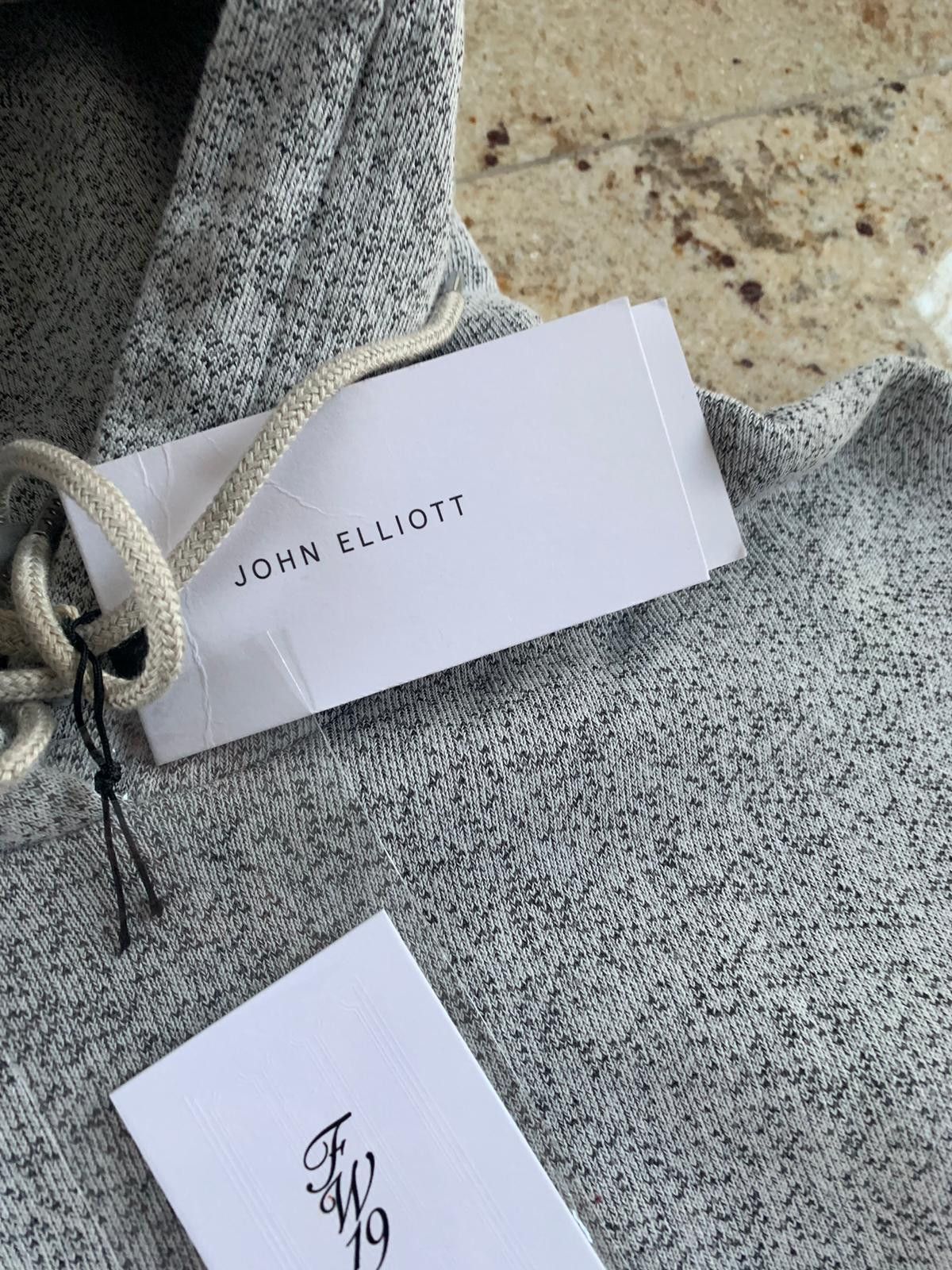 John Elliott Spec Fleece Hoodie in Grey Size US S / EU 44-46 / 1 - 10 Thumbnail
