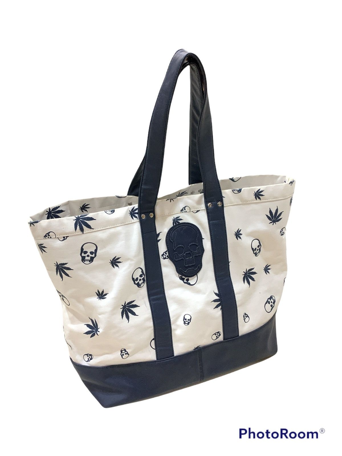 Lucien Pellat-Finet LPF SKULLS HEMP TOTE BAG Size ONE SIZE - 1 Thumbnail