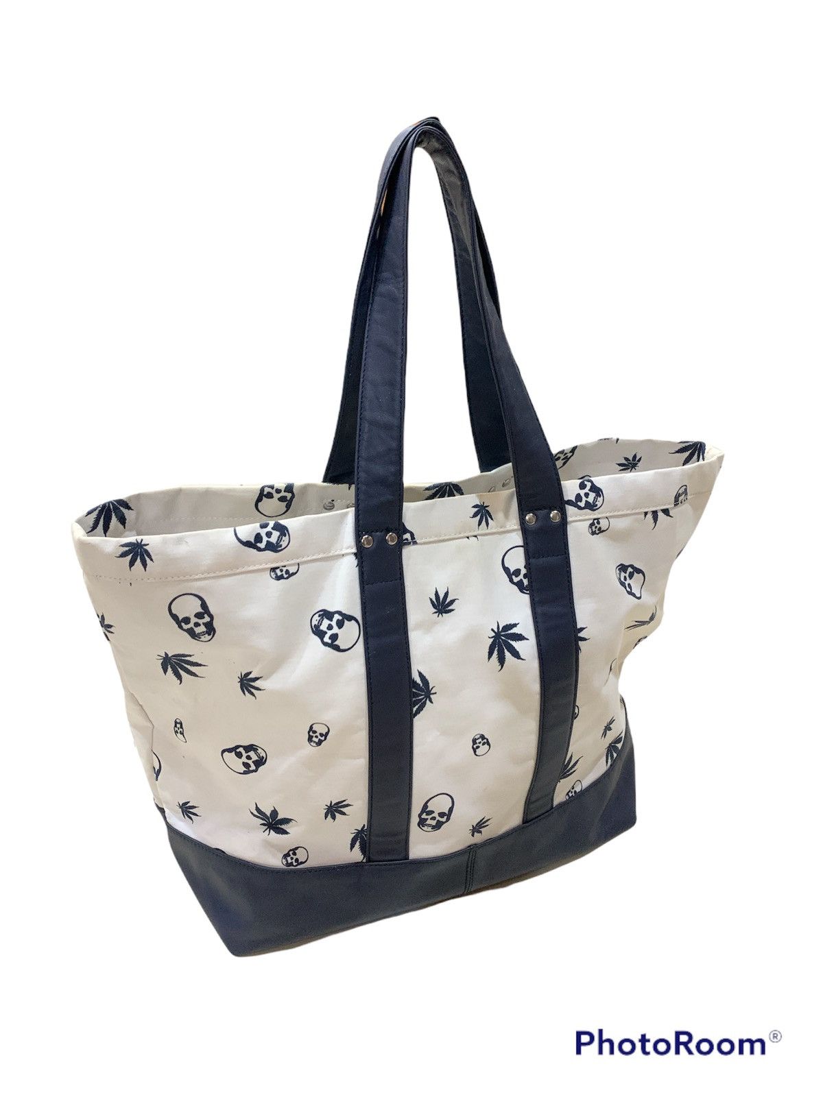 Lucien Pellat-Finet LPF SKULLS HEMP TOTE BAG Size ONE SIZE - 2 Thumbnail
