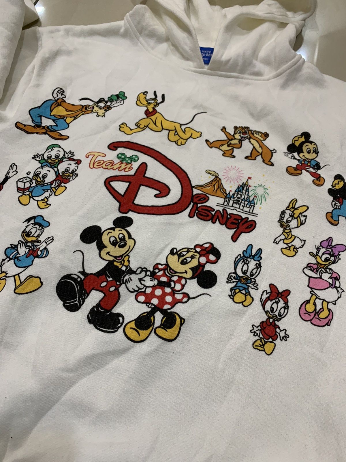 Disney VINTAGE 1990s TOKYO DISNEY RESORT HOODIE Size US S / EU 44-46 / 1 - 8 Thumbnail