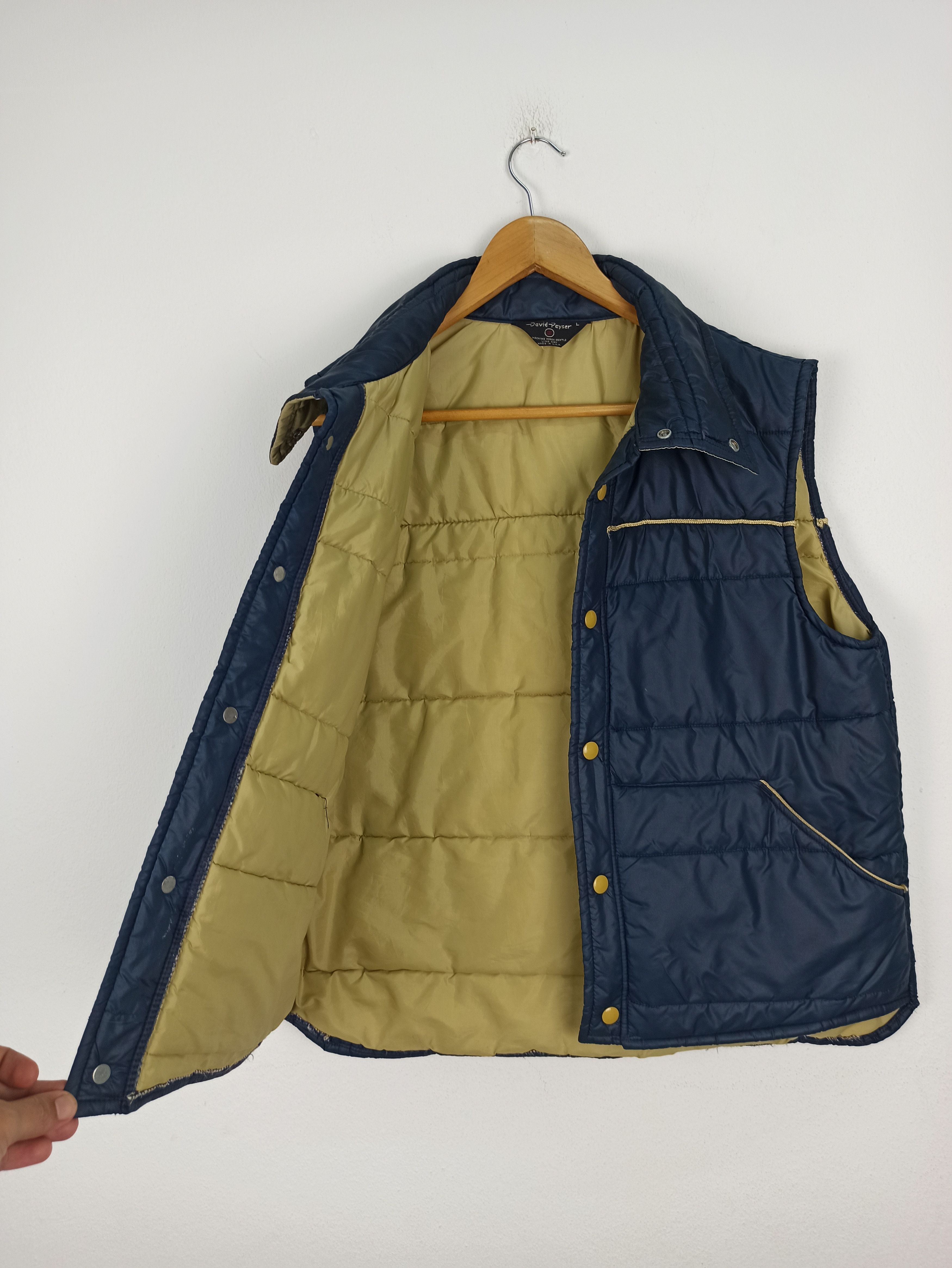 Other Vintage David Peyser Vest Puffer Pocket (c38) Size US L / EU 52-54 / 3 - 3 Thumbnail