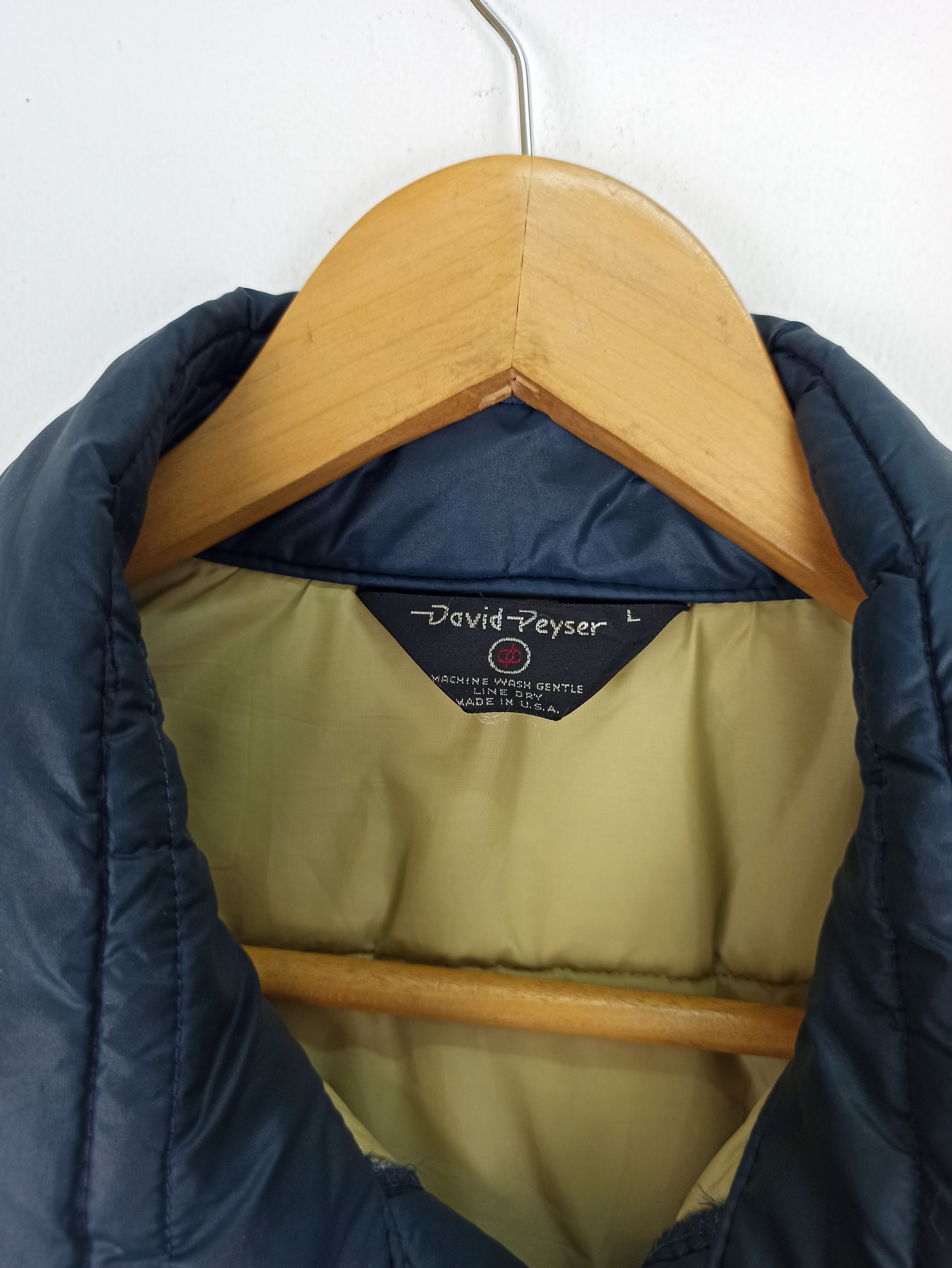 Other Vintage David Peyser Vest Puffer Pocket (c38) Size US L / EU 52-54 / 3 - 5 Thumbnail