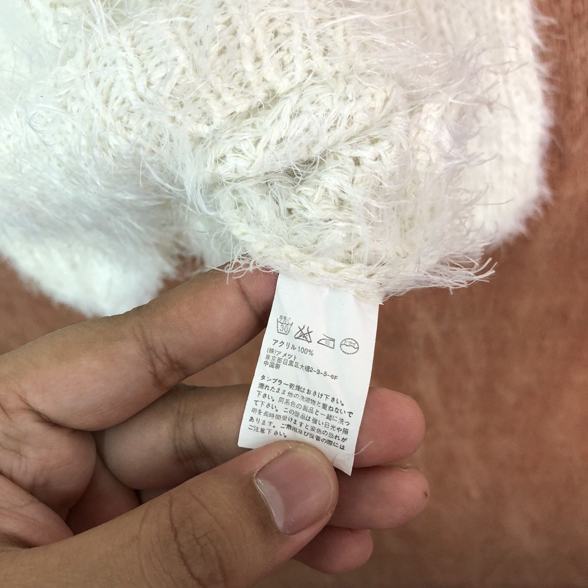 Homespun Knitwear Japanese Brand Shag Shaggy Fur Mohair Knitwear #6541 Size M / US 6-8 / IT 42-44 - 6 Thumbnail