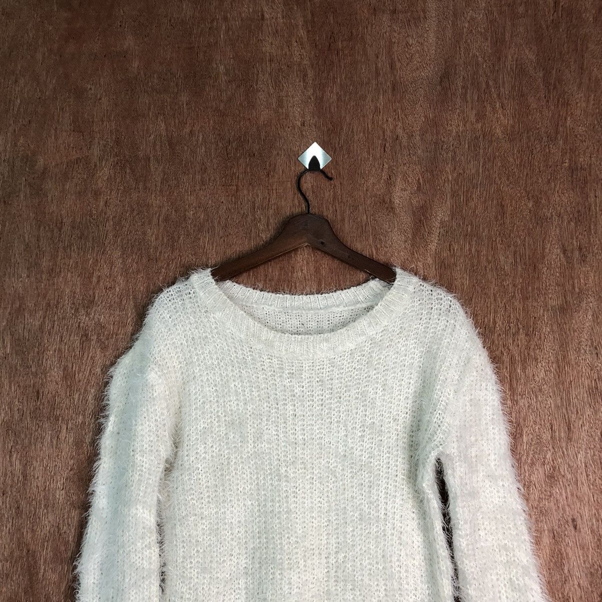 Homespun Knitwear Japanese Brand Shag Shaggy Fur Mohair Knitwear #6541 Size M / US 6-8 / IT 42-44 - 2 Thumbnail