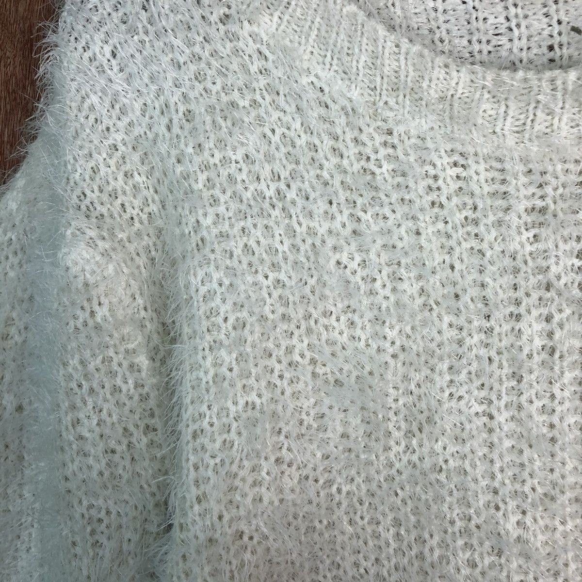 Homespun Knitwear Japanese Brand Shag Shaggy Fur Mohair Knitwear #6541 Size M / US 6-8 / IT 42-44 - 7 Thumbnail