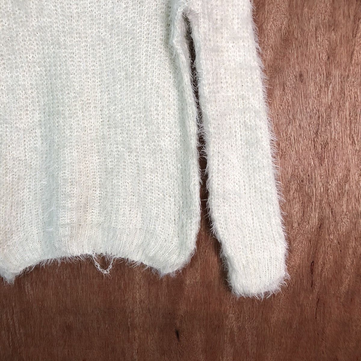 Homespun Knitwear Japanese Brand Shag Shaggy Fur Mohair Knitwear #6541 Size M / US 6-8 / IT 42-44 - 5 Thumbnail