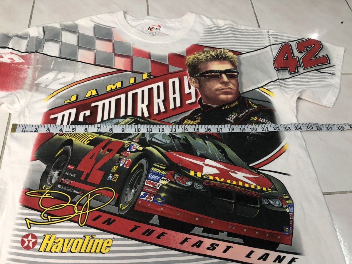 NASCAR Vintage Jamie Mc Murray Nascar Champion Full Print T-Shirt Size US L / EU 52-54 / 3 - 6 Thumbnail