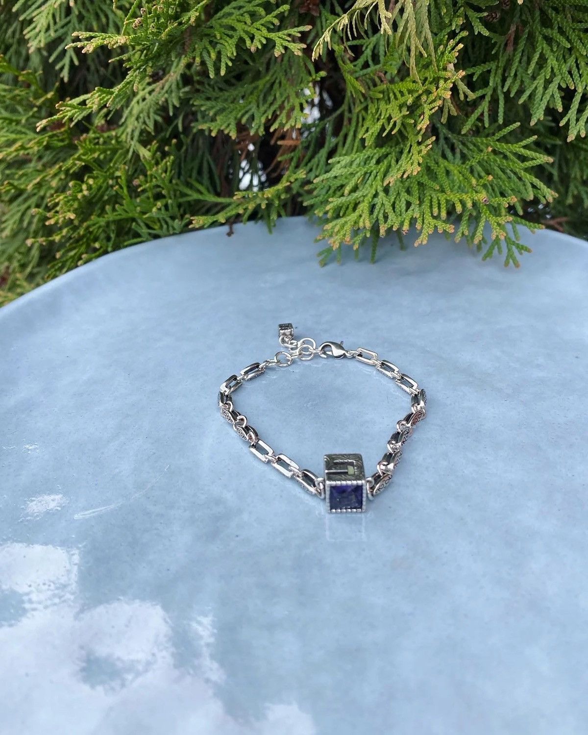 Jewelry × Vintage Square Zircon Bracelet Size ONE SIZE - 2 Thumbnail