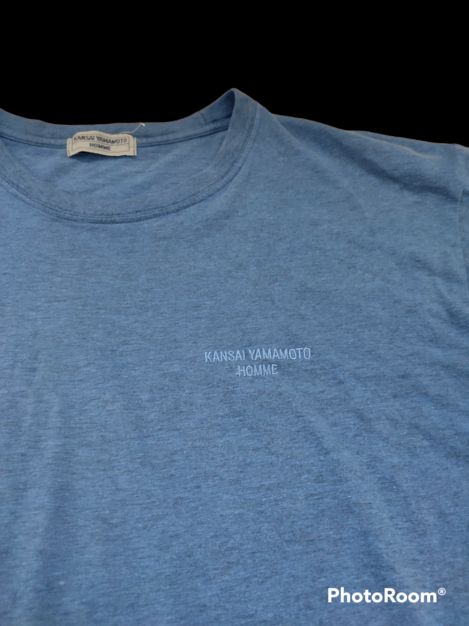 image of Best Offer Vintage Kansai Yamamoto Tee in Blue, Men's (Size Large)