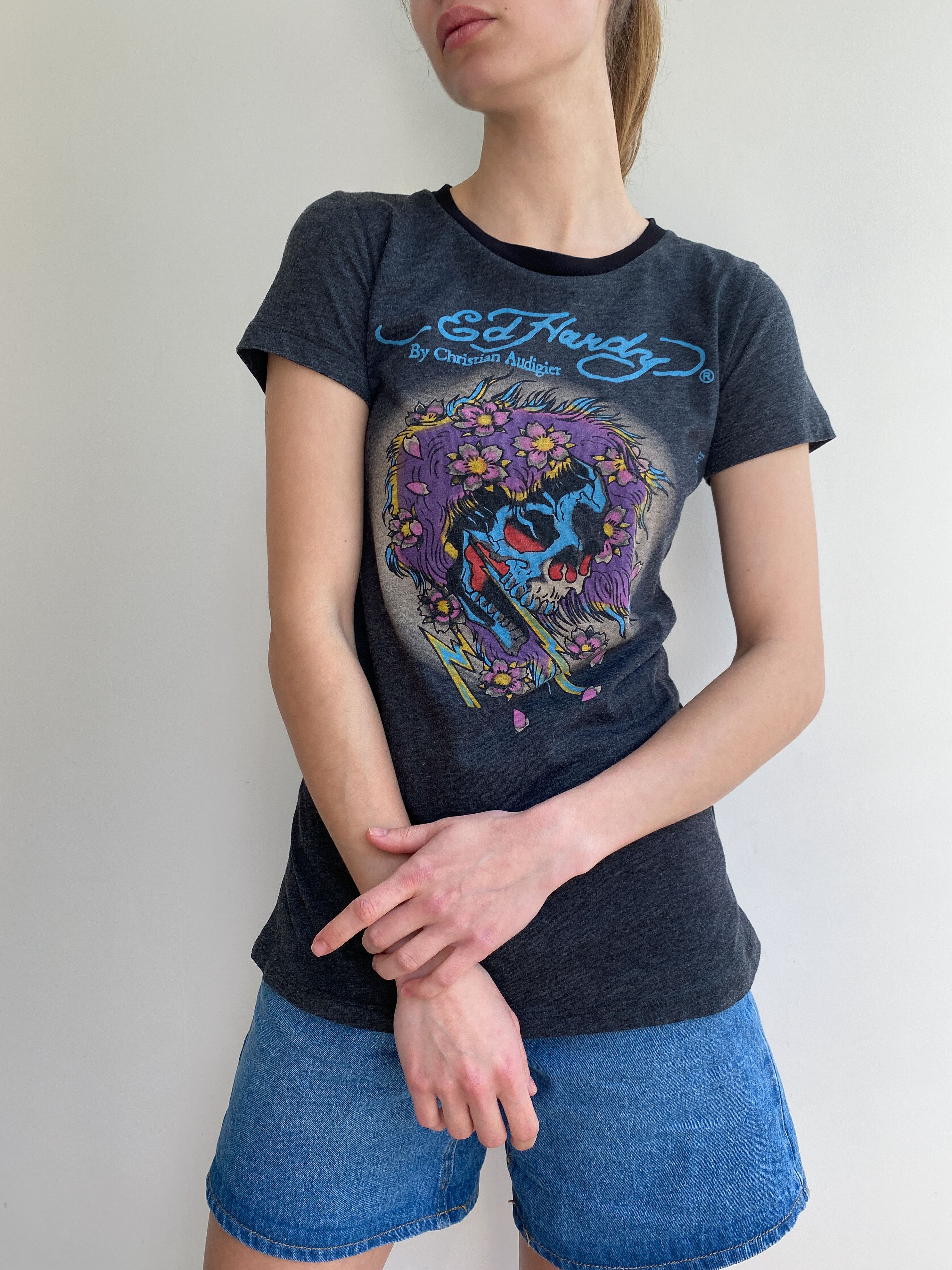 Christian Audigier Vintage Ed Hardy by Christian Audigier Y2K Tee Size M / US 6-8 / IT 42-44 - 1 Thumbnail