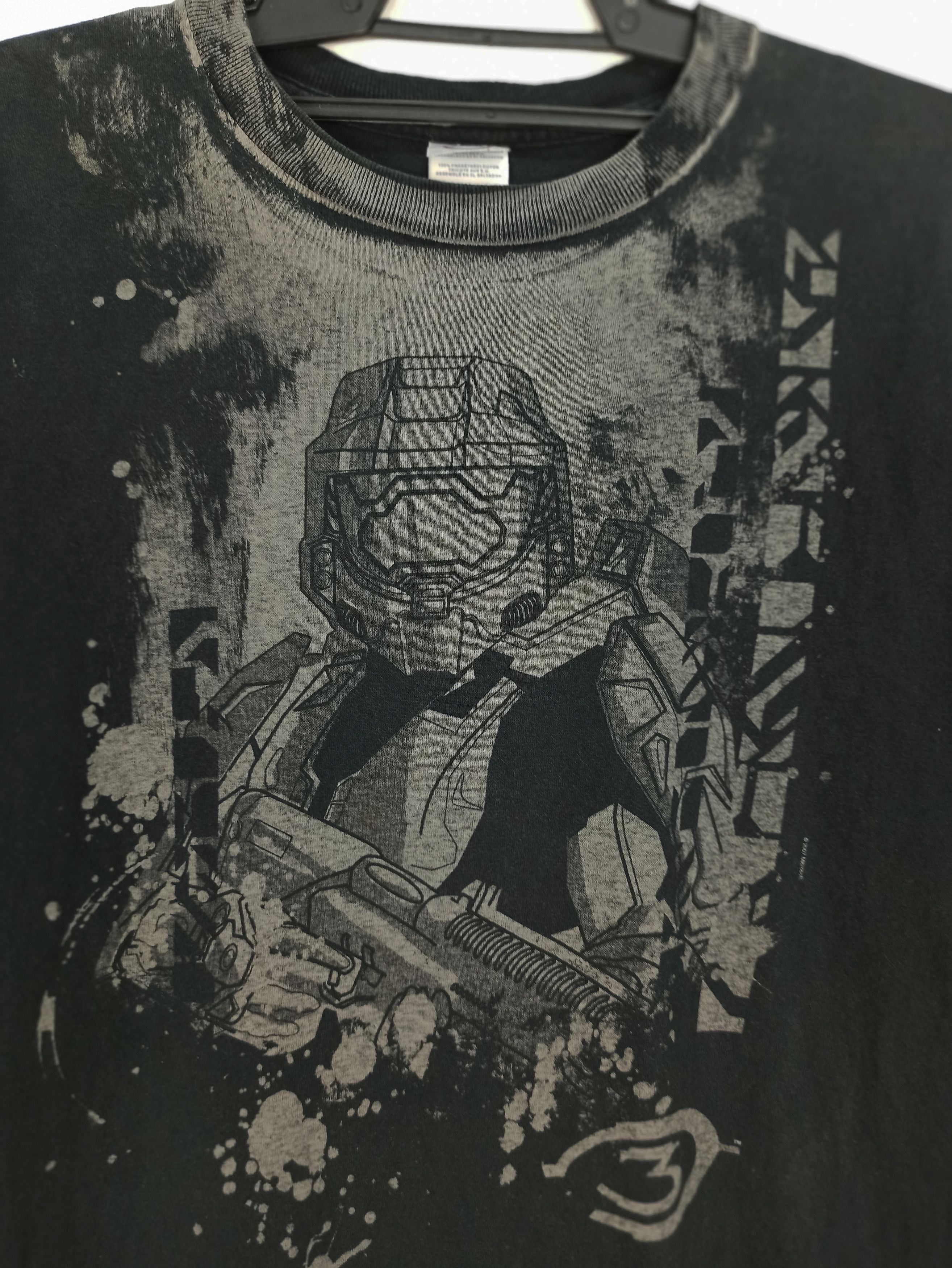 Nintendo Rare🔥 Halo 3 Tee Gaming Xbox Microsoft Nice Picture Size US M / EU 48-50 / 2 - 2 Thumbnail