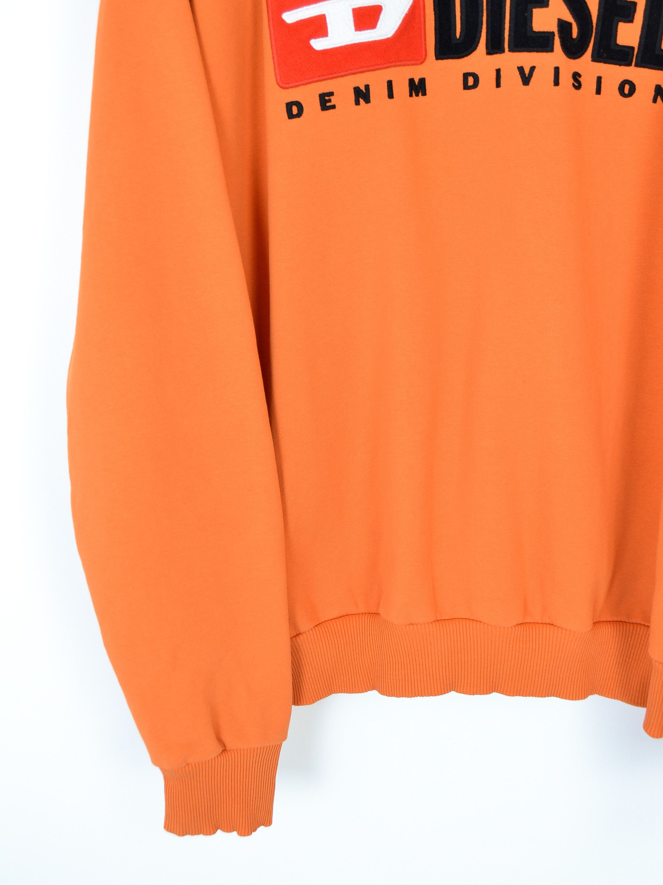 Diesel Diesel Logo Orange Hoodie Buggy Fit Oversized Size US XL / EU 56 / 4 - 3 Thumbnail