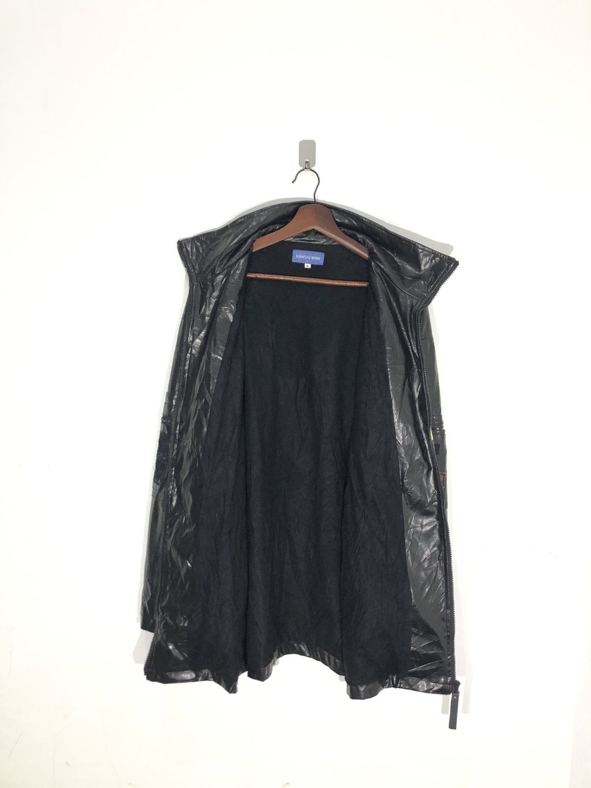 Japanese Brand × Kansai Yamamoto Kansai Man Big Logo Waterproofs Jacket Size US XL / EU 56 / 4 - 7 Thumbnail