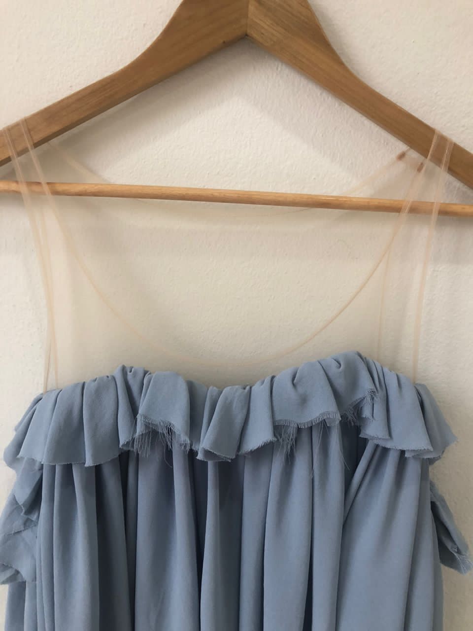 Vintage Neploe Ruffles Blouse Size S / US 4 / IT 40 - 2 Thumbnail