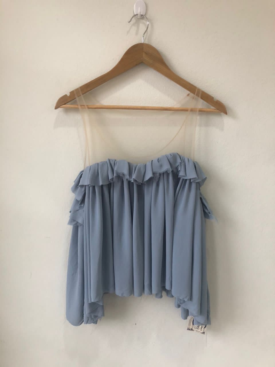 Vintage Neploe Ruffles Blouse Size S / US 4 / IT 40 - 1 Thumbnail