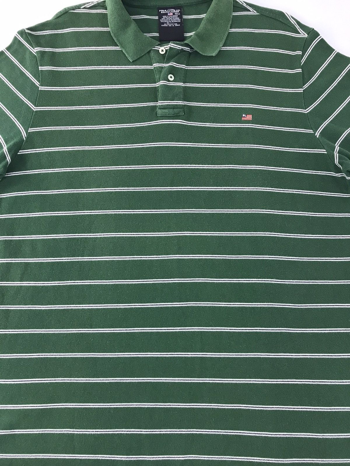 Polo Ralph Lauren Polo Jeans Co.Ralph Lauren Striped Polo Tee Size US XL / EU 56 / 4 - 3 Thumbnail