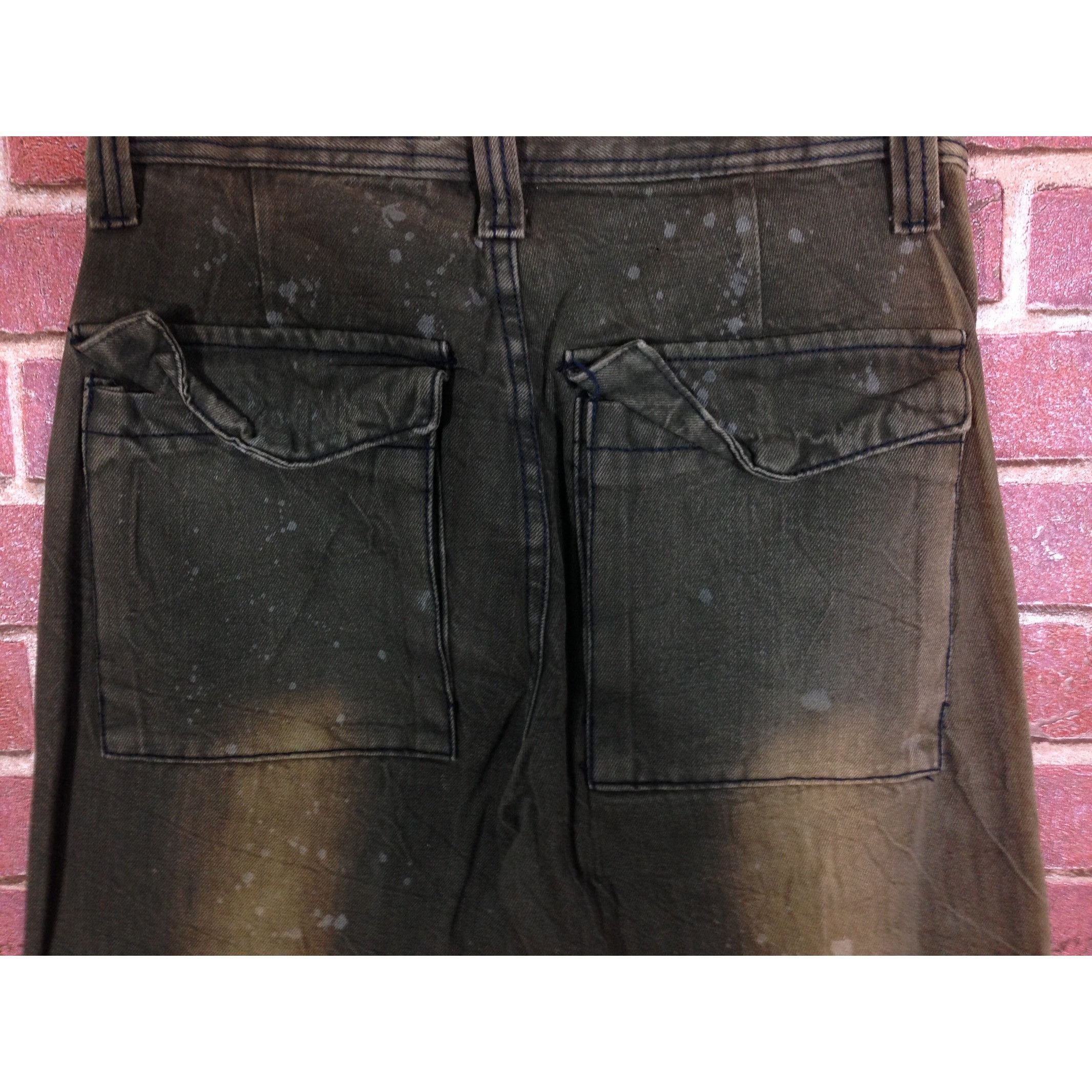 Denime JFK WEAPON Bush Denim Pant Double Pocket Nice Design Size US 31 - 8 Thumbnail