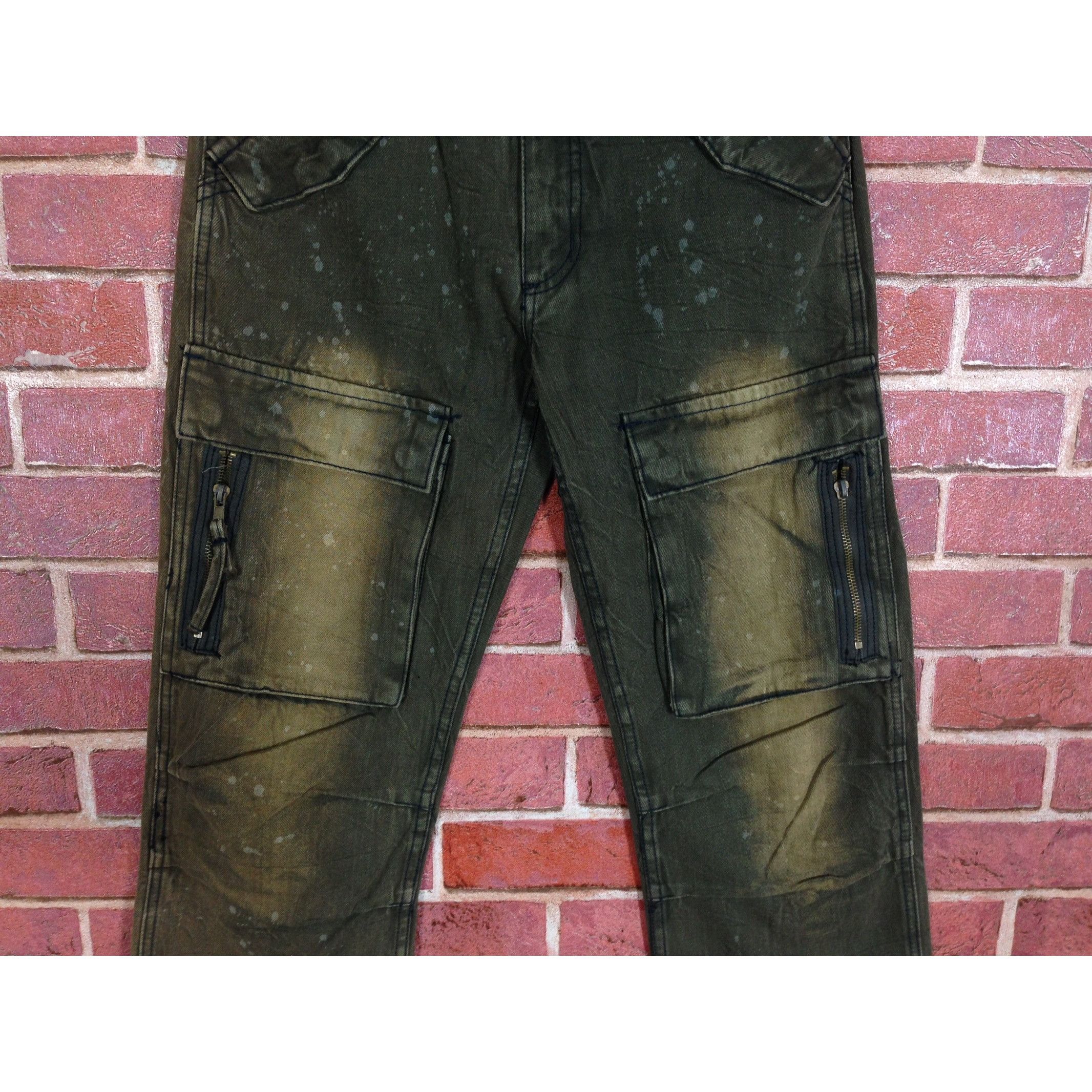 Denime JFK WEAPON Bush Denim Pant Double Pocket Nice Design Size US 31 - 5 Thumbnail