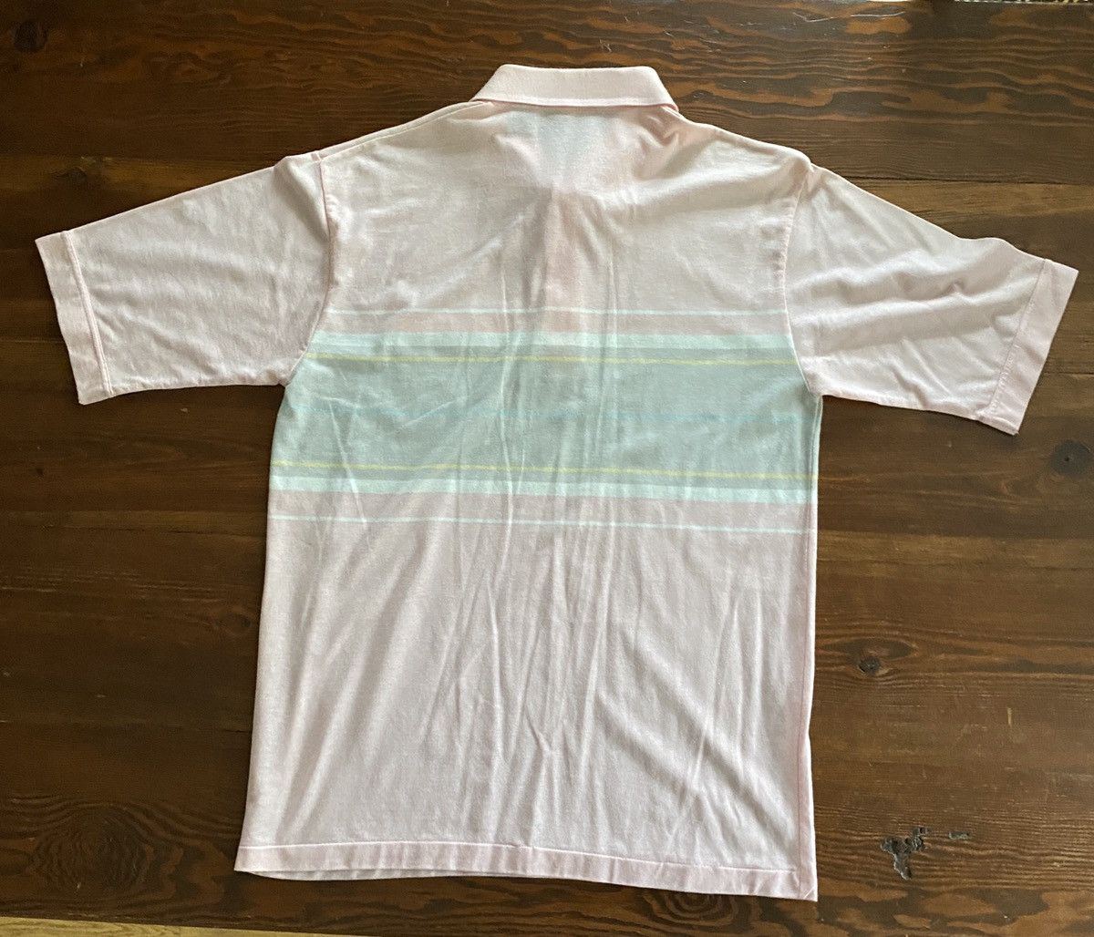 Vintage Vintage 80’s Par Four Pink Single Stitch Golf Polo Size US M / EU 48-50 / 2 - 10 Thumbnail
