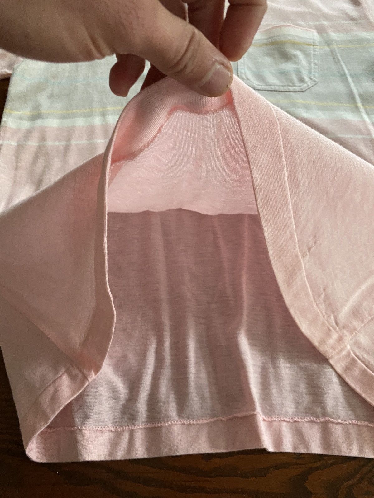 Vintage Vintage 80’s Par Four Pink Single Stitch Golf Polo Size US M / EU 48-50 / 2 - 9 Thumbnail