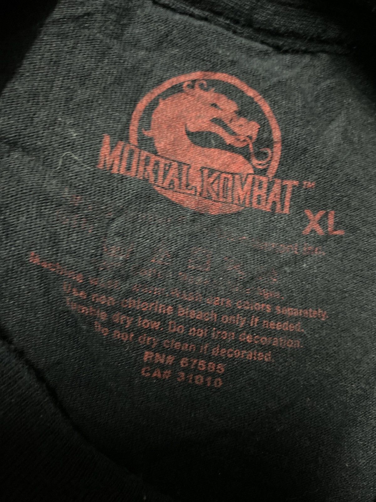 Vintage Vintage Mortal Combat Action Movie Size US XL / EU 56 / 4 - 4 Thumbnail