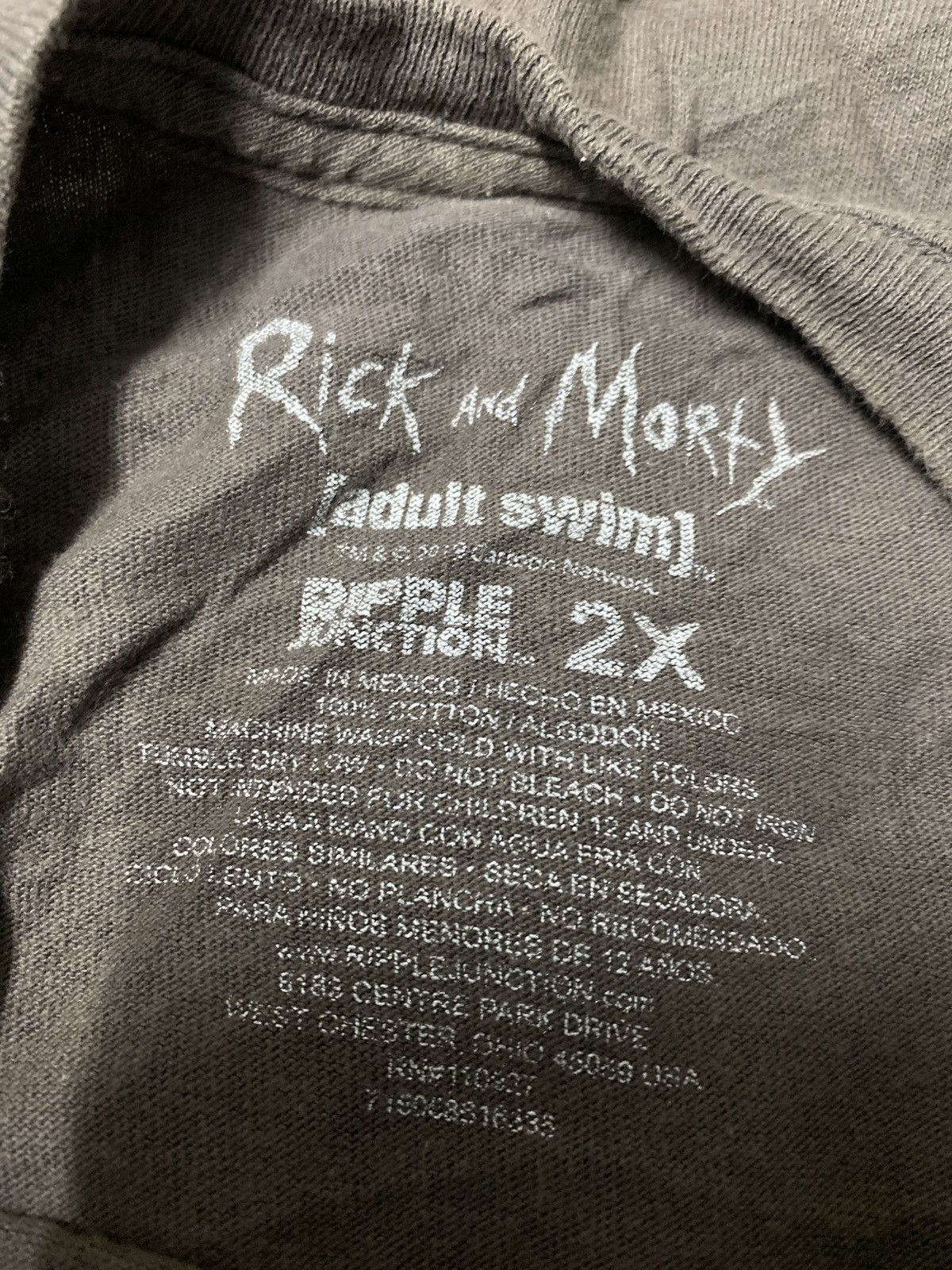 Cartoon Network 2019 Rick And Morty t-shirt Size US XXL / EU 58 / 5 - 4 Thumbnail