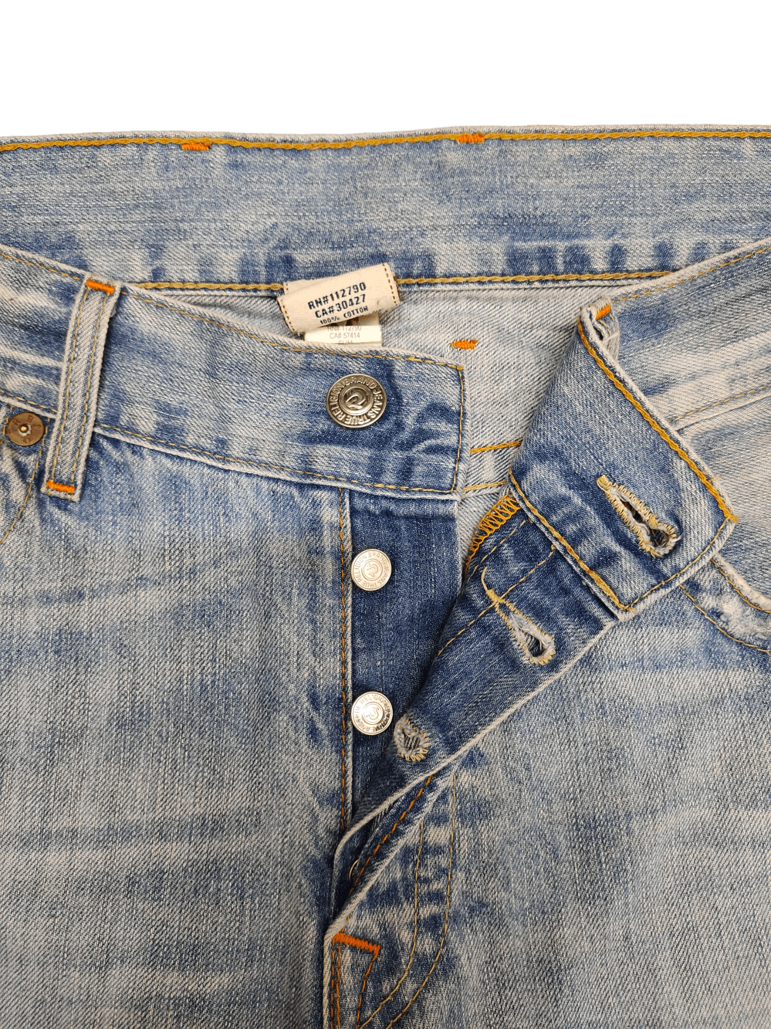 True Religion Vintage True Religion Denim Jeans Y2k Streetwear Size US 40 / EU 56 - 10 Thumbnail