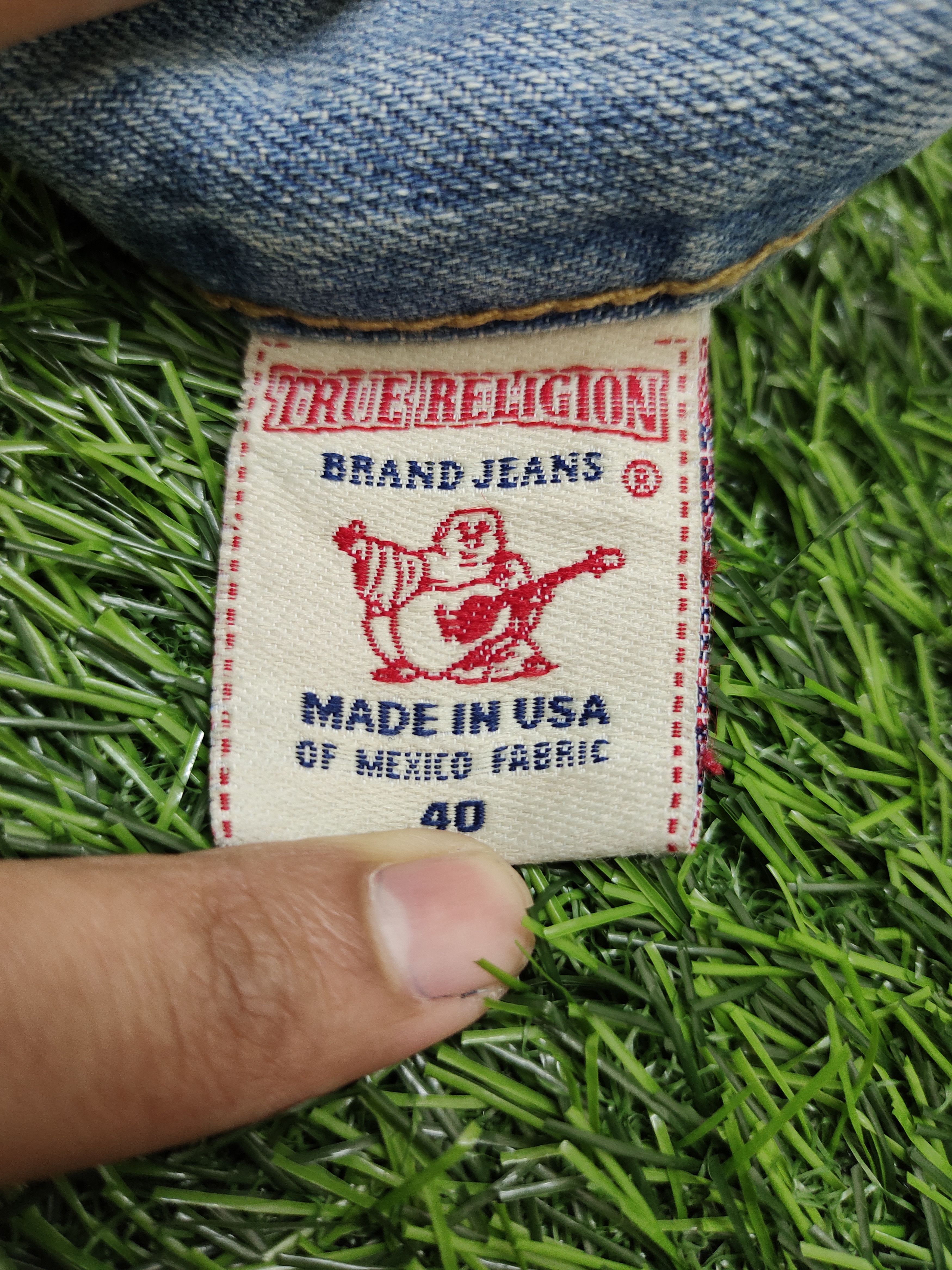 True Religion Vintage True Religion Denim Jeans Y2k Streetwear Size US 40 / EU 56 - 18 Thumbnail