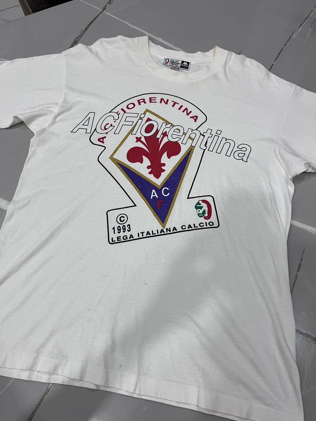VINTAGE FIORENTINA DOUBLE TAG SIZE XL
