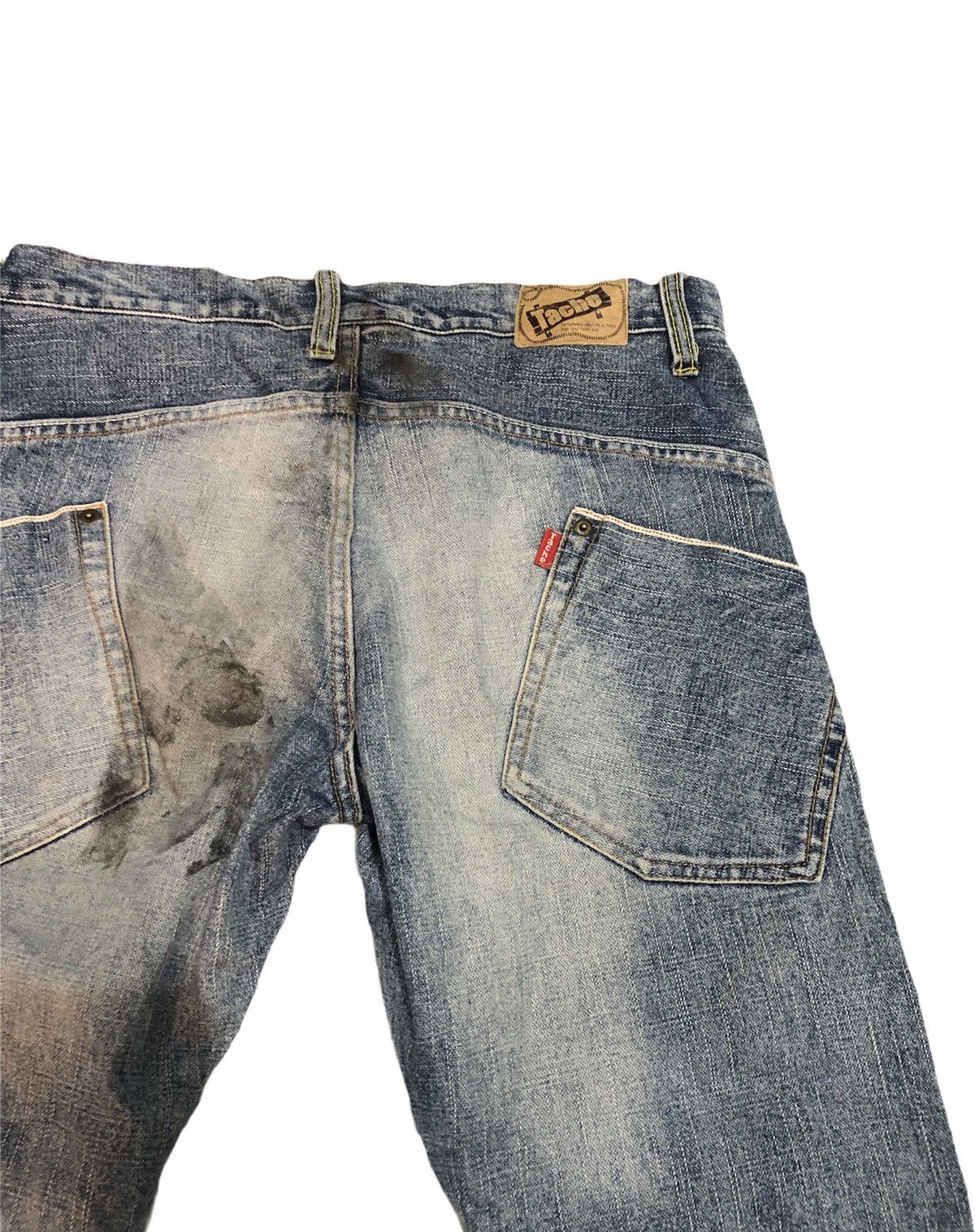 Japanese Brand Tache Japanese brand Denim Dirty Design Size US 32 / EU 48 - 3 Thumbnail