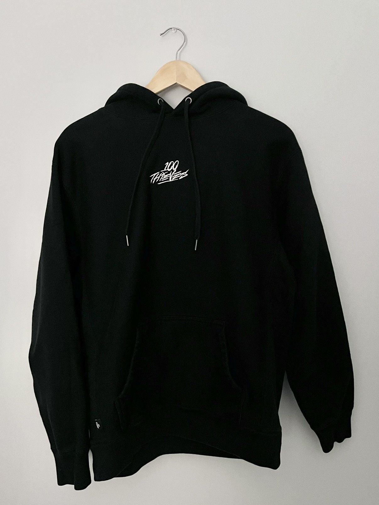 100 Thieves 100Thieves Camping SZN Hoodie (Black) | Grailed