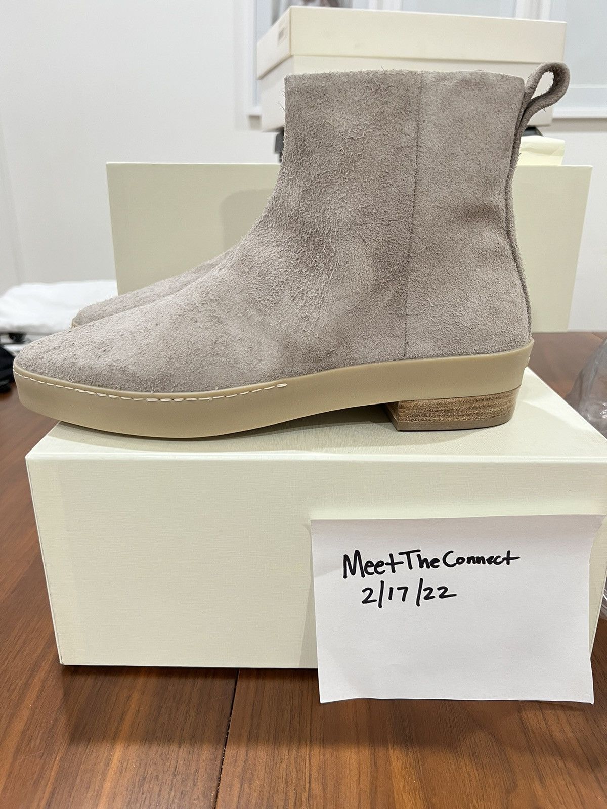 Fear of God Chelsea Sante Fe Boot sz 39 / 7 US God Grey Suede Size US 7 / EU 40 - 4 Thumbnail